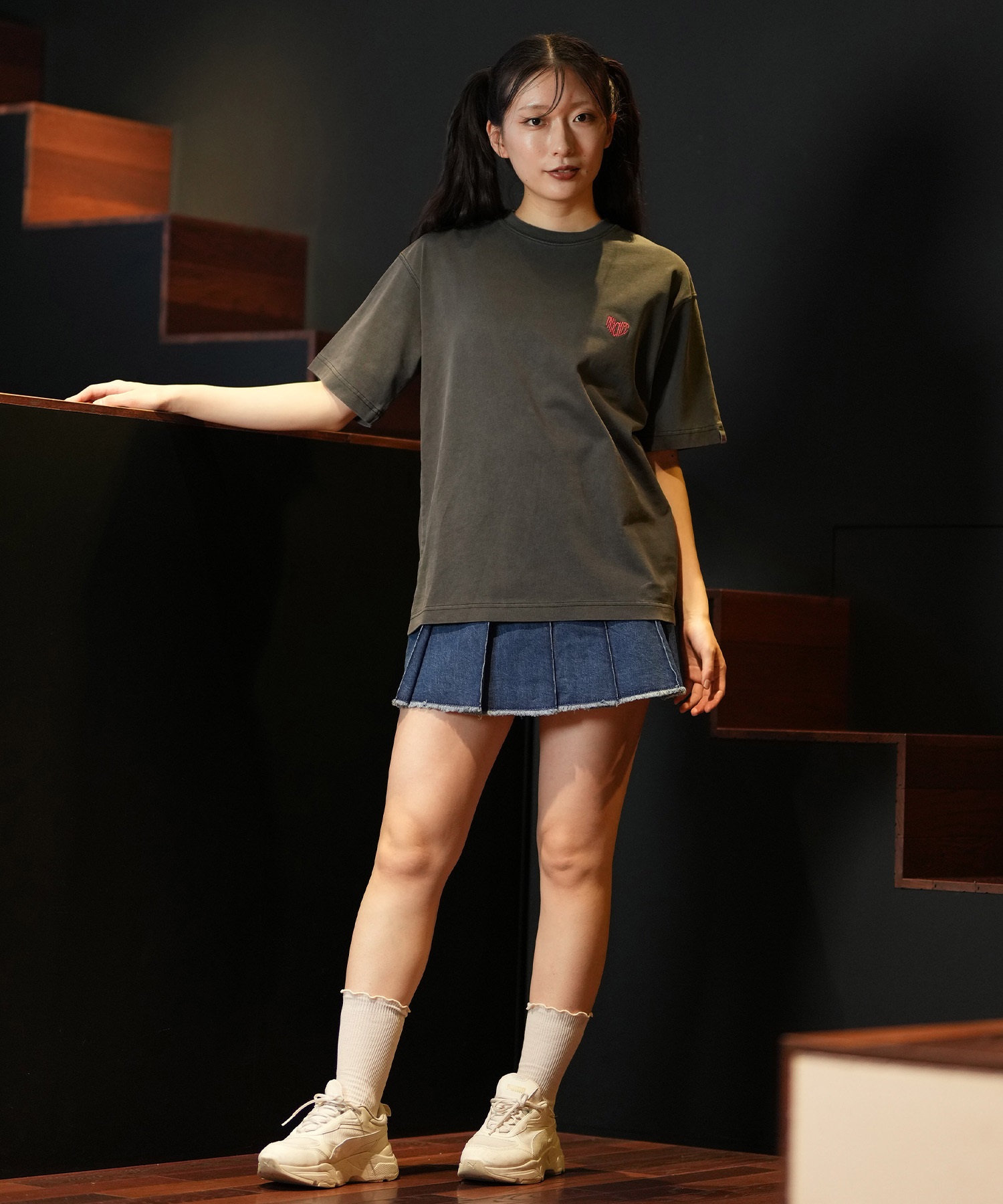 TAHCHEE ターチー 半袖 Tシャツ レディース レトロポップ バック