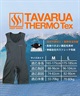 TAVARUA タバルア インナーショートジョン ウェットスーツ 保温 サーフィン ムラサキスポーツ(BLK-M)
