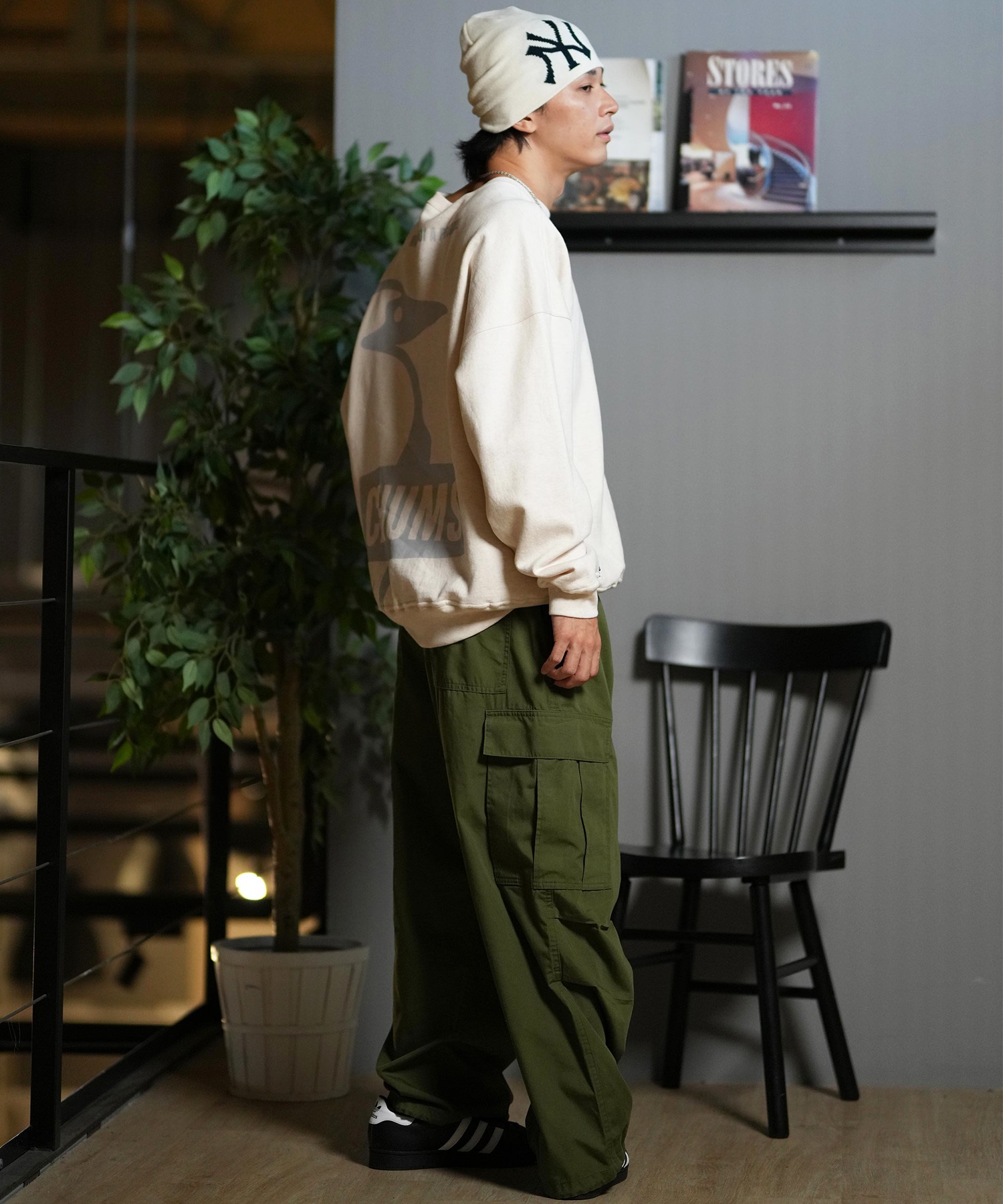 CHUMS チャムス トレーナー クルーネック メンズ スウェット バックプリント オーバーサイズ 裏起毛 CH00-1466 8