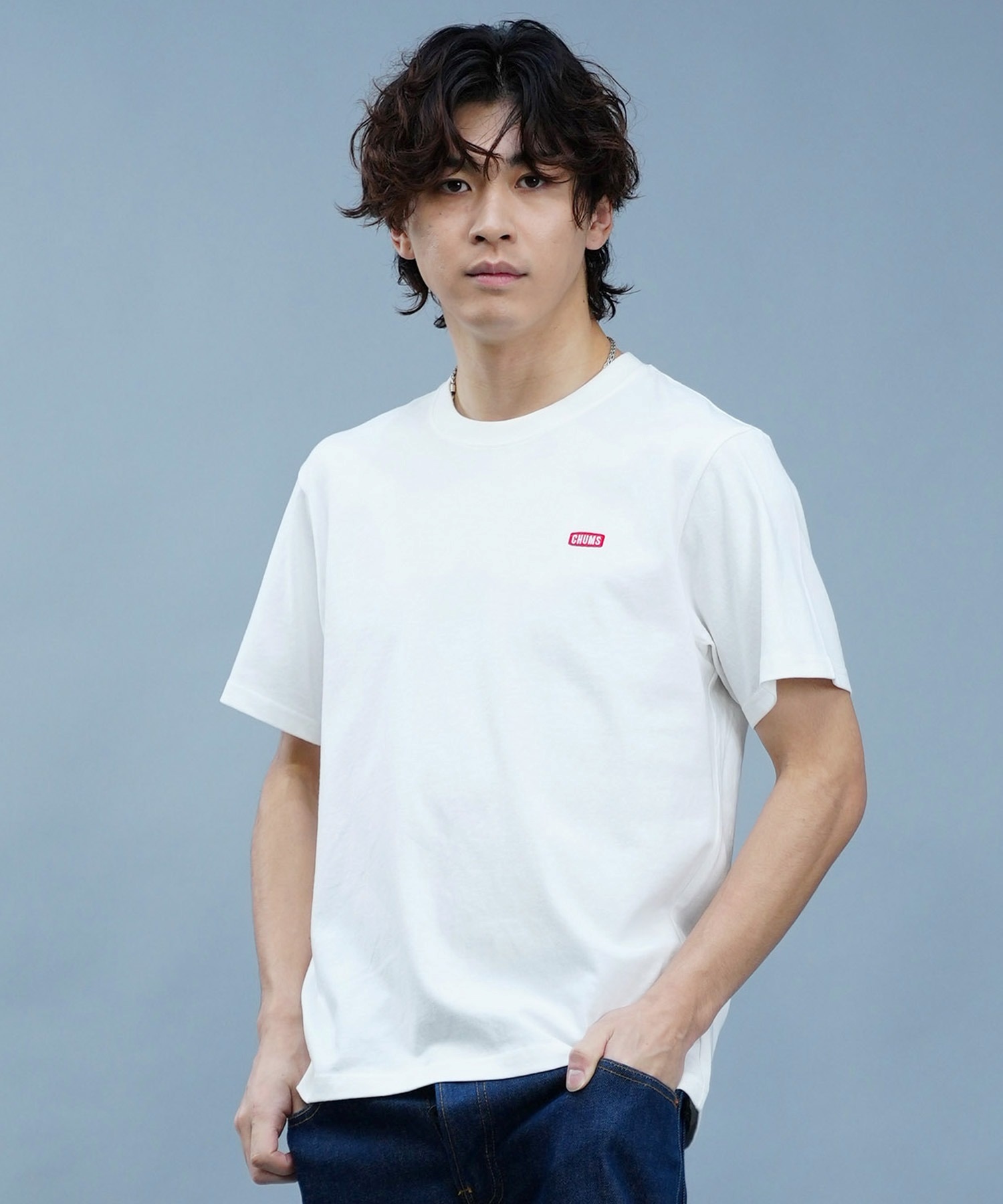 CHUMS チャムス 半袖 Tシャツ メンズ ブービーバード バックプリント 定番 ブービー ロゴ Tシャツ CH01-2279(W106-M)