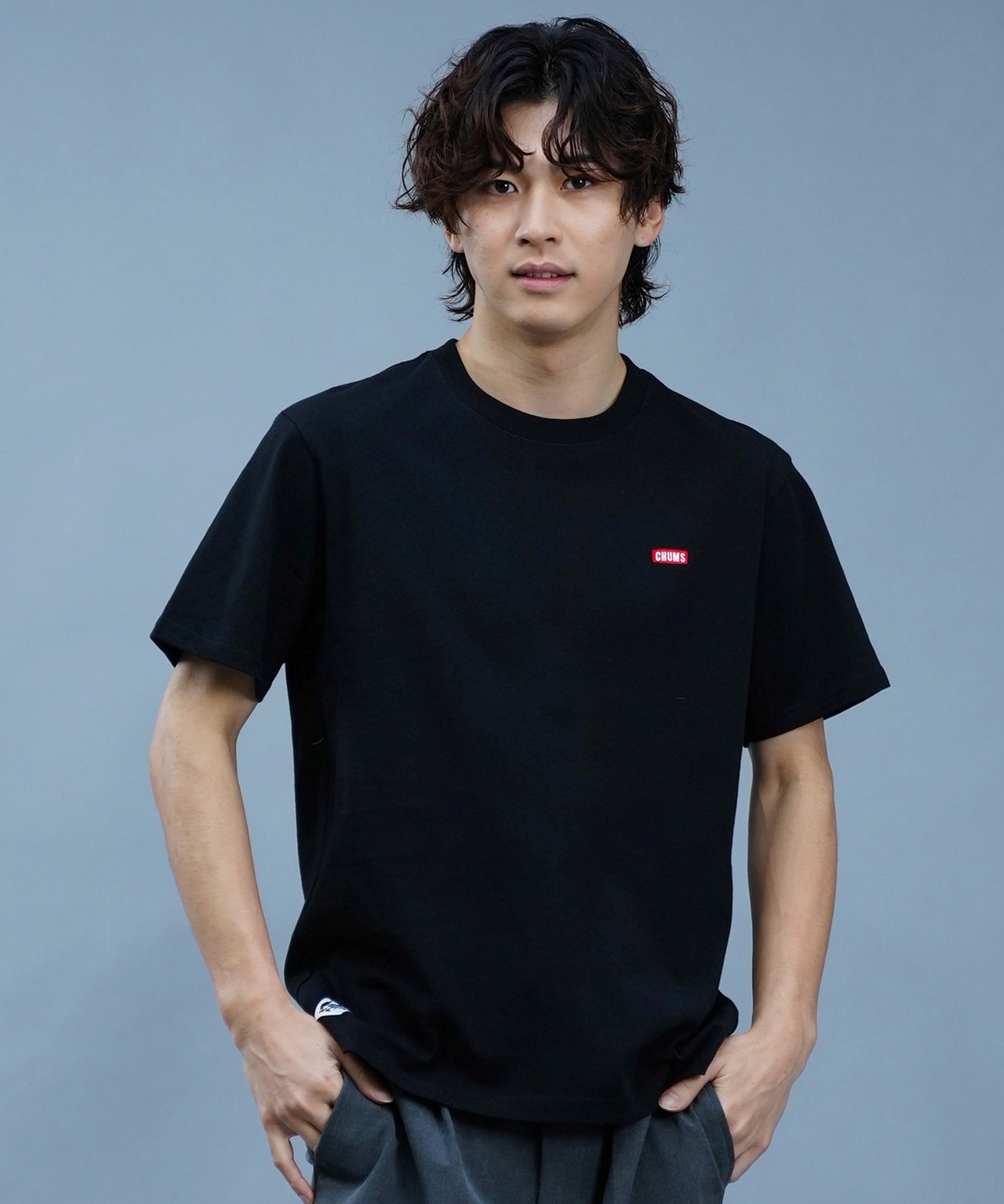 CHUMS チャムス 半袖 Tシャツ メンズ ブービーバード バックプリント 定番 ブービー ロゴ Tシャツ CH01-2279(W106-M)