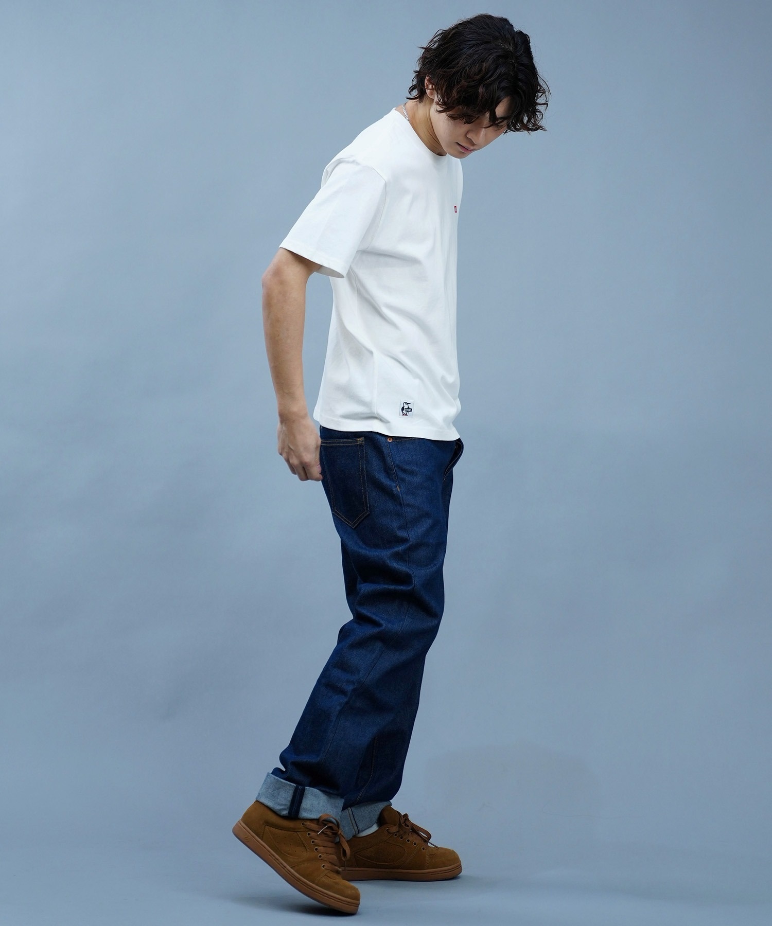 CHUMS チャムス 半袖 Tシャツ メンズ ブービーバード バックプリント 定番 ブービー ロゴ Tシャツ CH01-2279(W106-M)