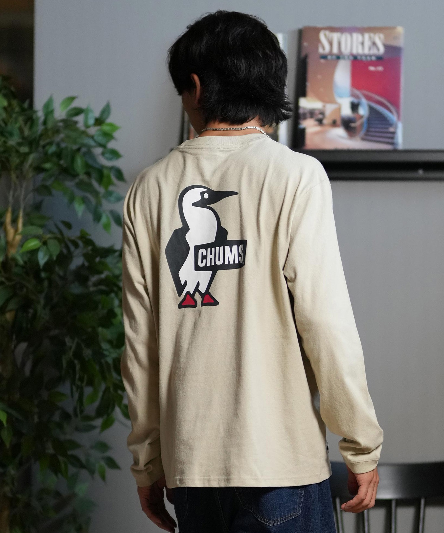CHUMS チャムス 長袖 Tシャツ メンズ ロンT ブービーバード バックプリント ボックスシルエット CH01-2304 4