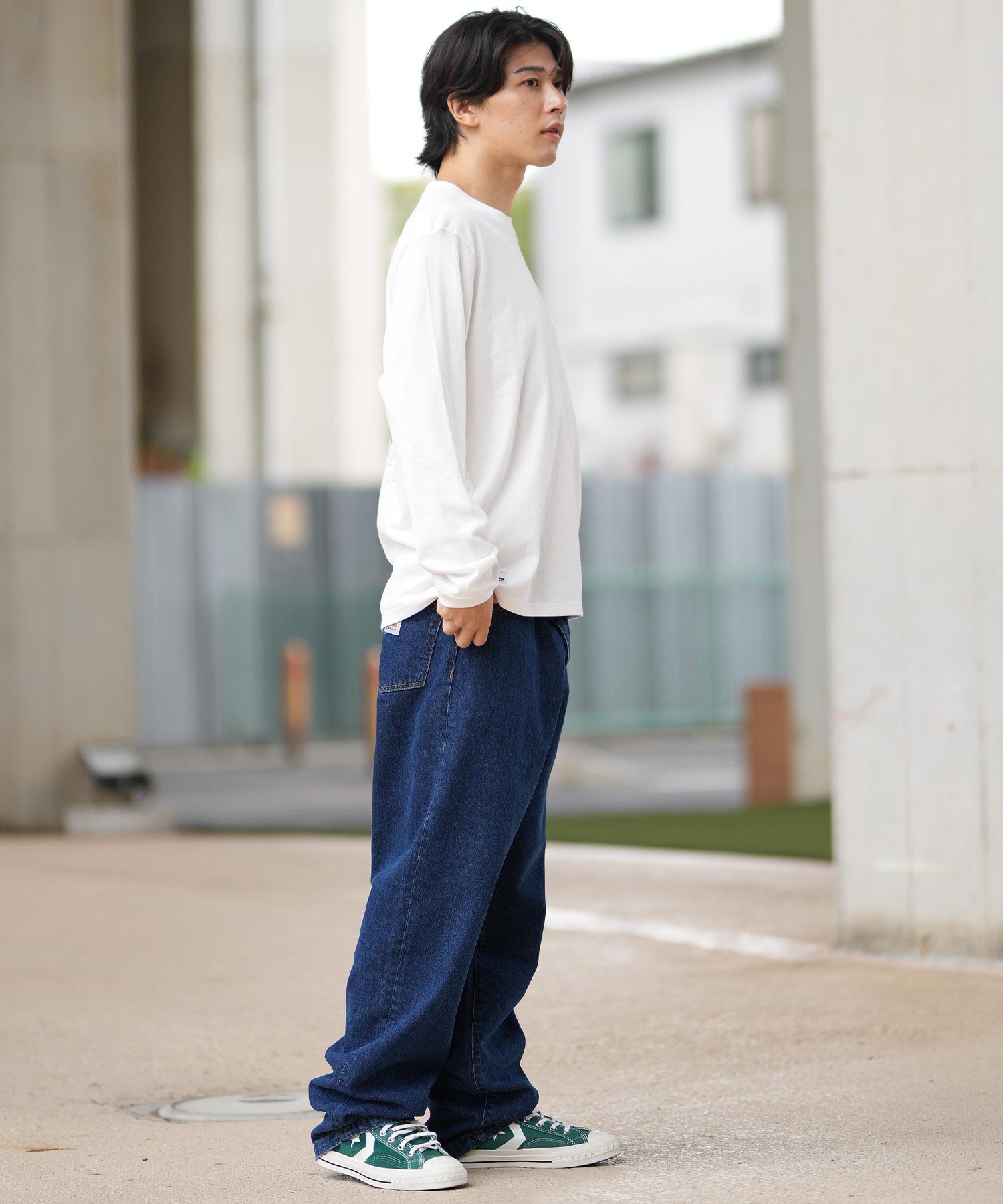 CHUMS チャムス 長袖 Tシャツ メンズ ロンT バックプリント オーバーサイズ CH01-2452 8
