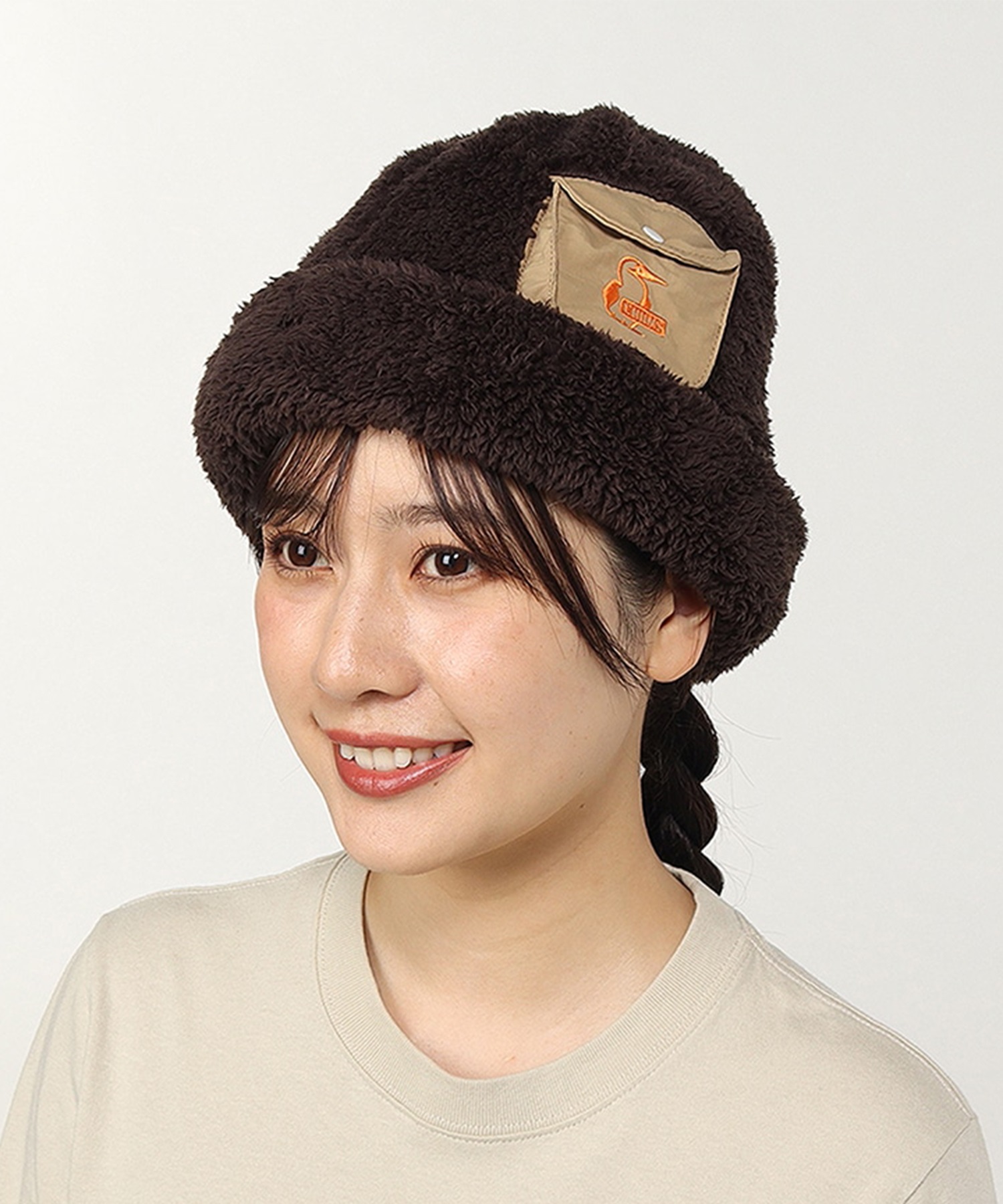 CHUMS/チャムス ダブル ELMO FLEECE WATCH CH05-1391 ビーニー ニット