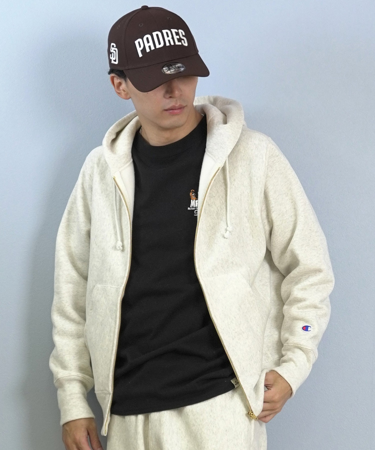 CHAMPION チャンピオン ジップアップ パーカー メンズ スウェット