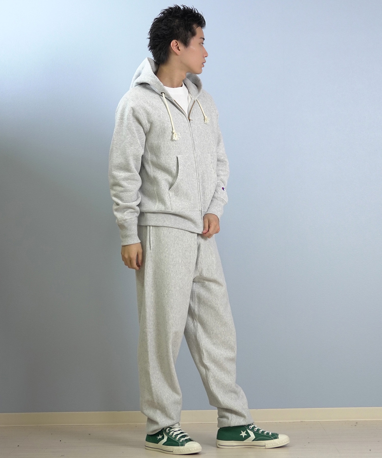 CHAMPION チャンピオン ジップアップ パーカー メンズ スウェット