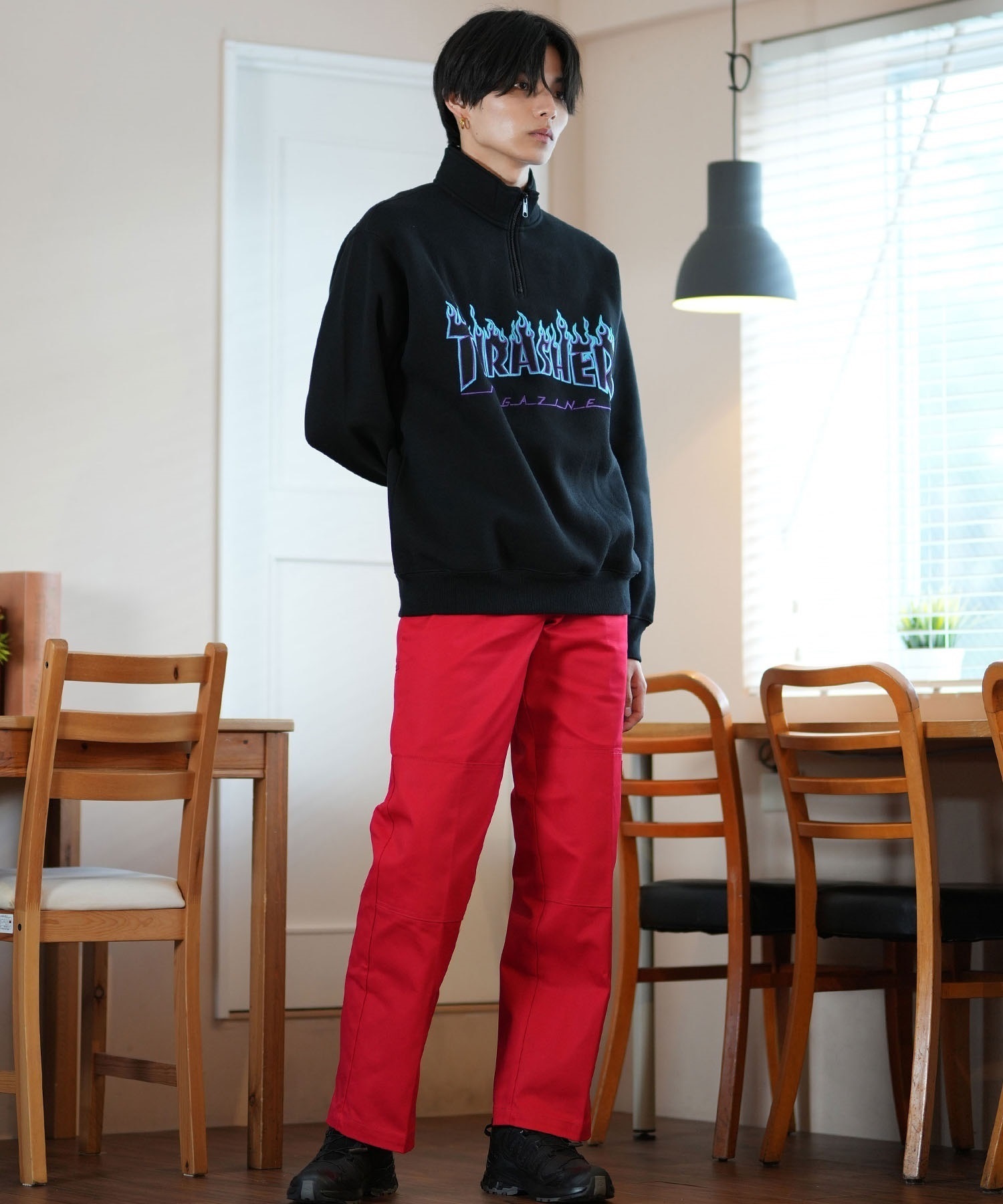 Dickies ディッキーズ ロングパンツ メンズ スケーターパンツ ダブルニーワークパンツ Double Knee Work Pant 14788800(48BLU-30inch)