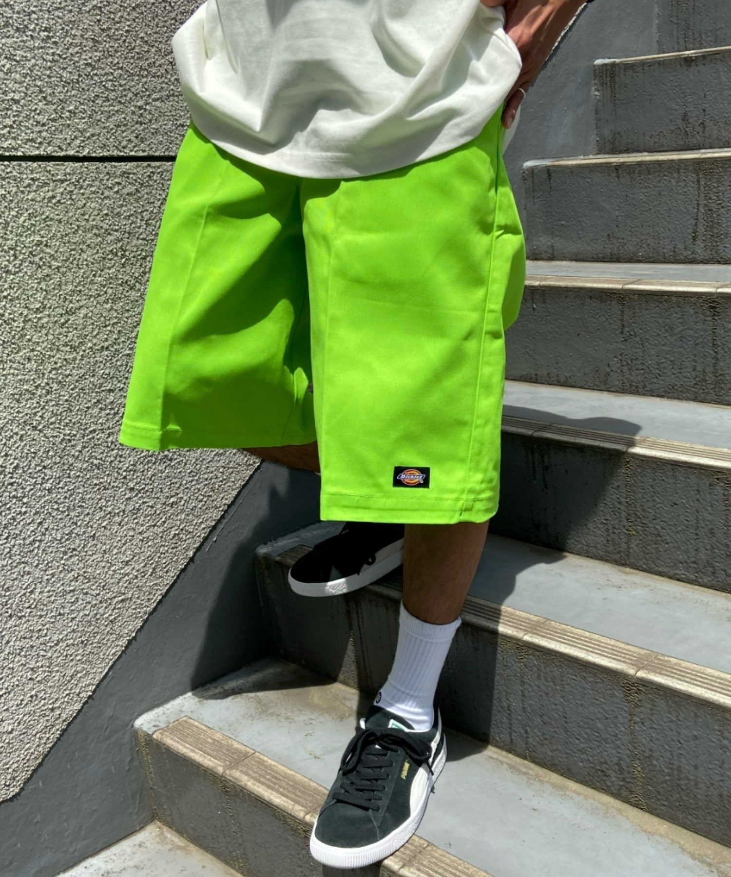 Dickies ディッキーズ ショートパンツ メンズ オーバーサイズ ショーツ ハーフパンツ ワークパンツ カラーパンツ 42283 14563000(62PNK-28inch)