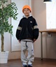 Dickies ディッキーズ アウター キッズ ジャンパー ブルゾン 配色切り替え 80753200 ムラサキスポーツ限定(80BK-130cm)