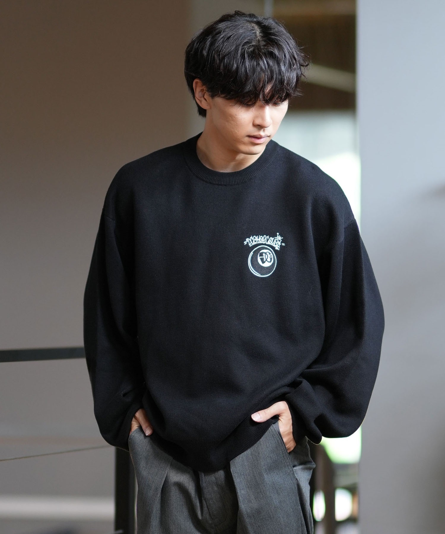 ざっくりが可愛い。ダイヤ柄ショート丈ニット ce0420022 – Classical Elf