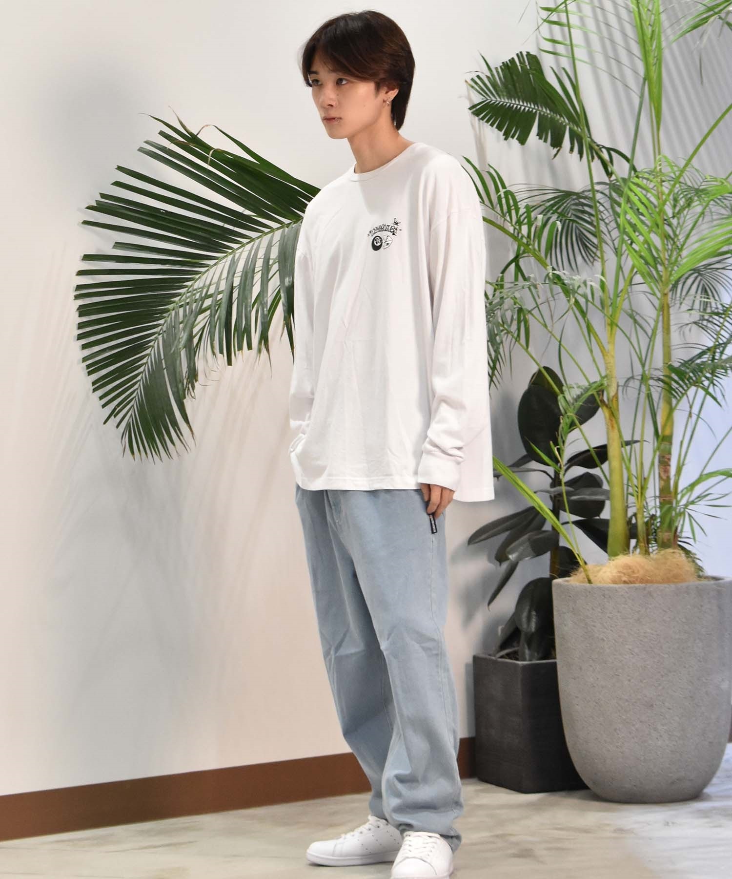 DC ディーシー 長袖 Tシャツ メンズ ロンT ロングスリーブ ルーズ