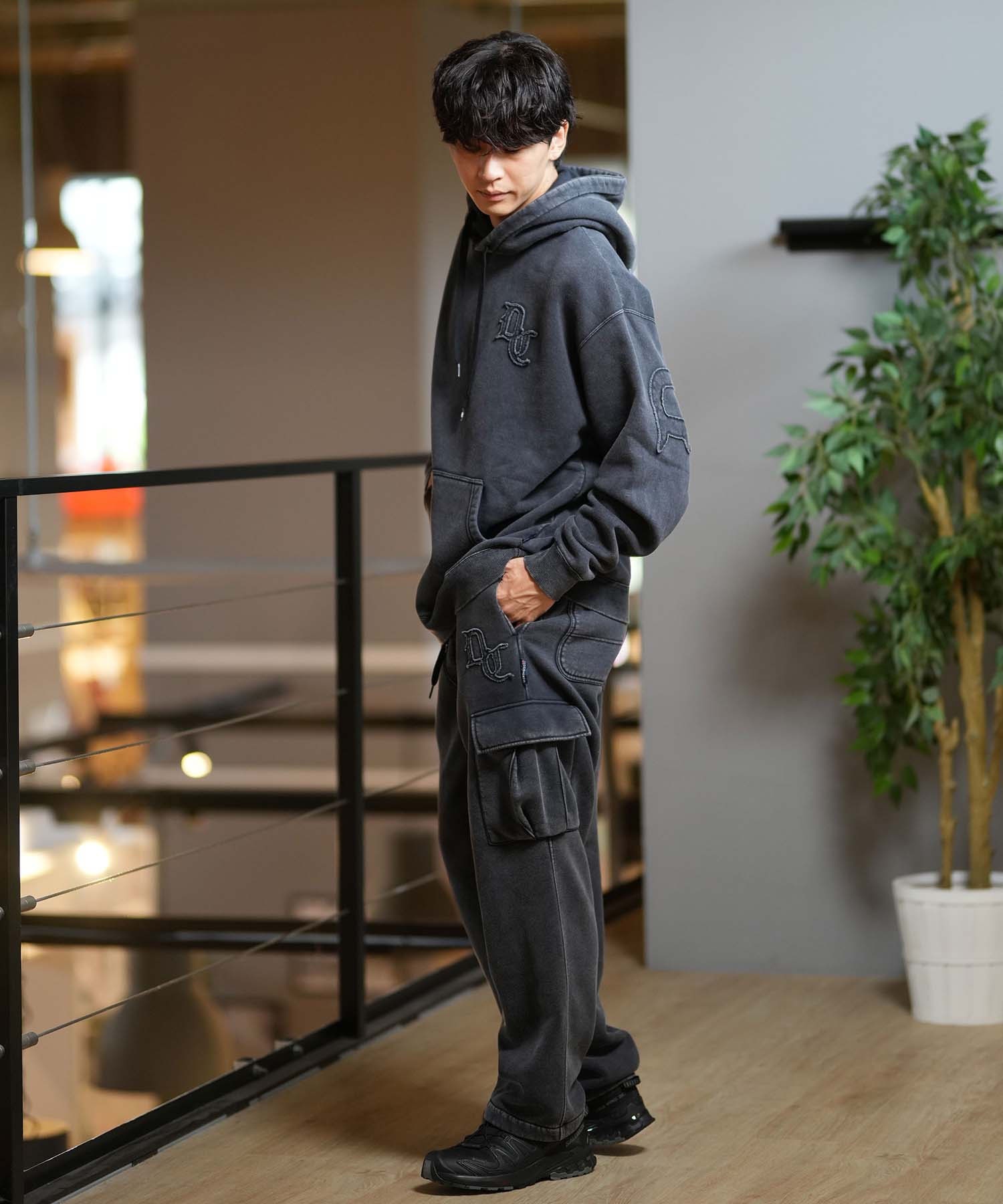 DC ディーシー パンツ DC ディーシー スウェットパンツ メンズ ロングパンツ カーゴ ルーズ