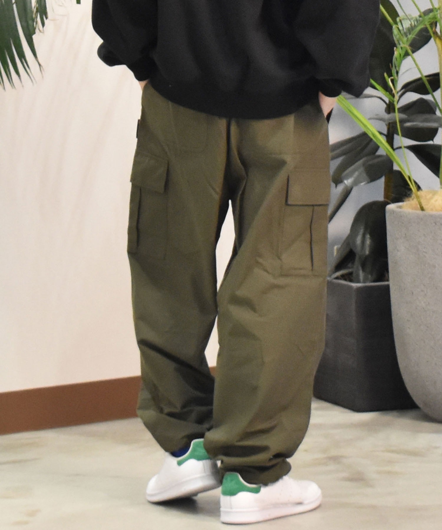 DC ディーシー ロングパンツ メンズ デニム カーゴパンツ ルーズ