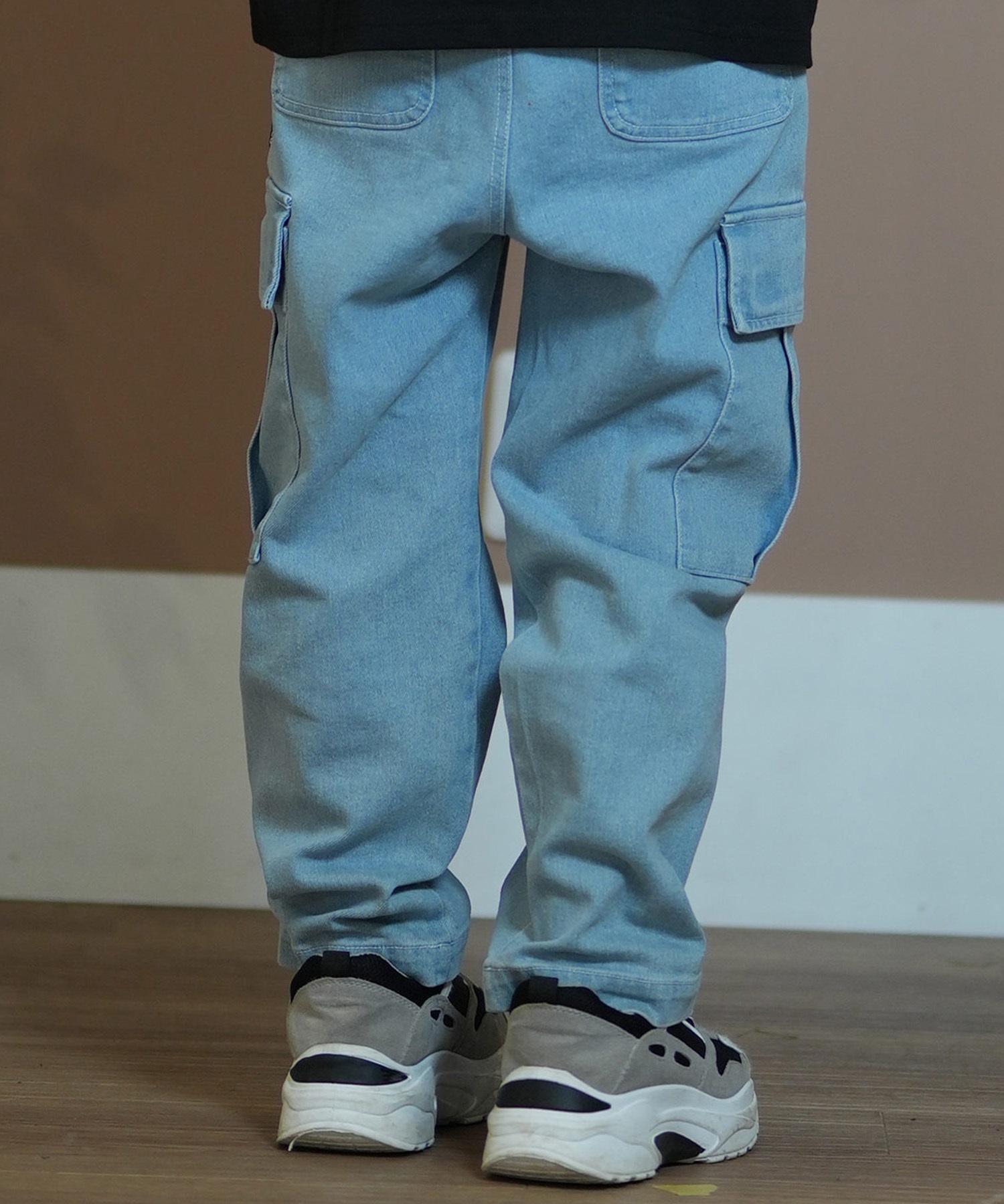DC ディーシー ボトムス キッズ ロングパンツ ワイドカーゴパンツ