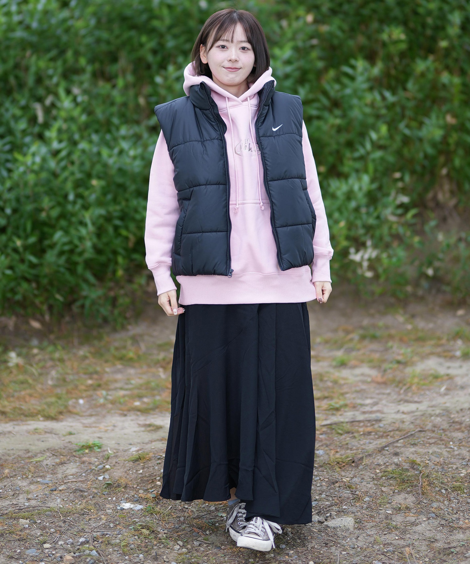 NIKE ナイキ ベスト レディース パファージャケット 中綿 ルーズ NIKE ナイキ ベスト レディース パファージャケット 中綿 ルーズ