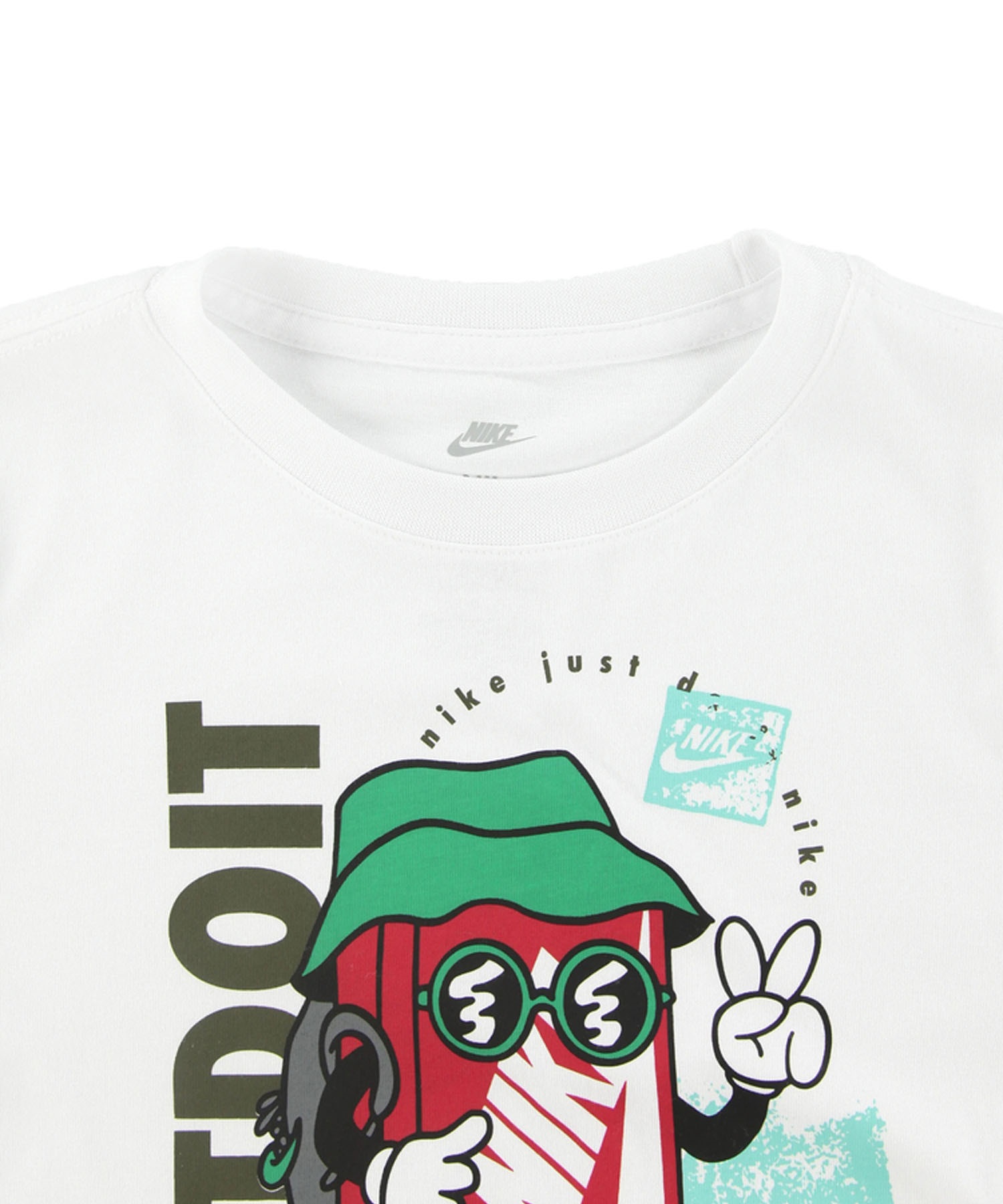 NIKE ナイキ 長袖 Tシャツ キッズ ロンT BOXY PEACE TEE 86M356