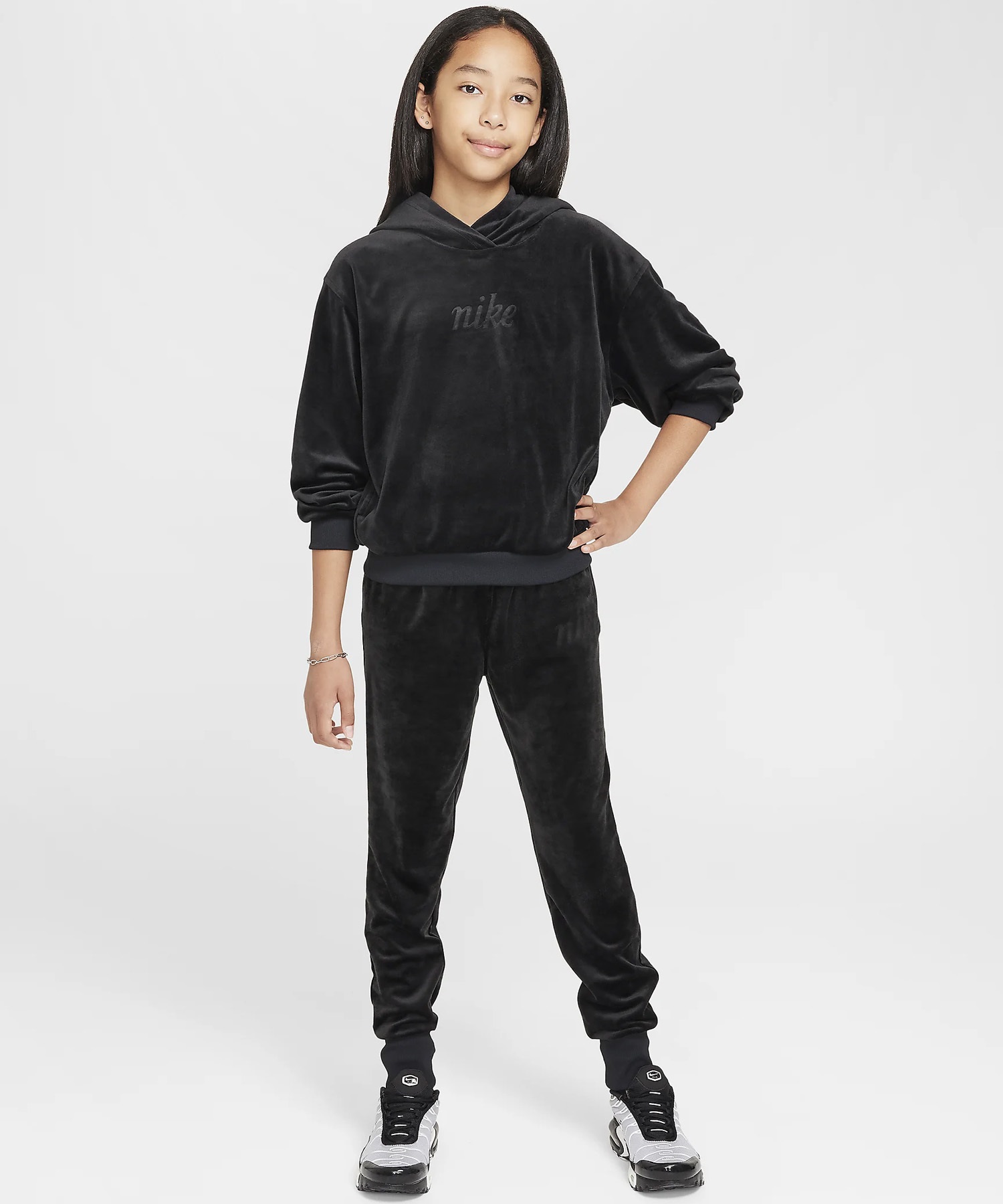 NIKE ナイキ パーカー キッズ ジュニア ガールズ プルオーバー