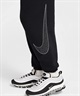 NIKE ナイキ ボトムス キッズ ジュニア ガールズ ルーズ パンツ ロングパンツ スウェット 裏起毛 HF4400-010(010-130cm)