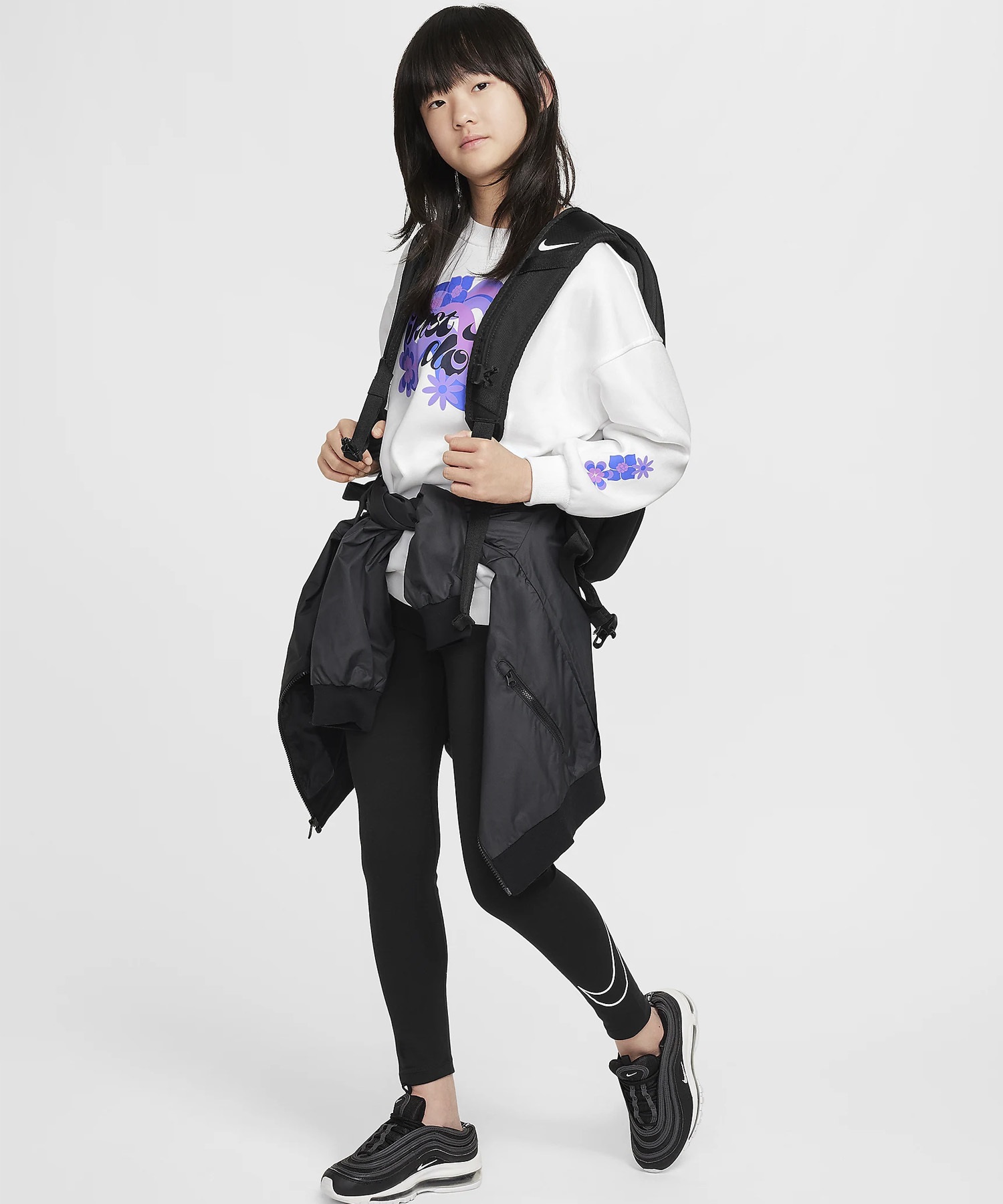 NIKE ナイキ ボトムス キッズ レギンス スウッシュロゴ