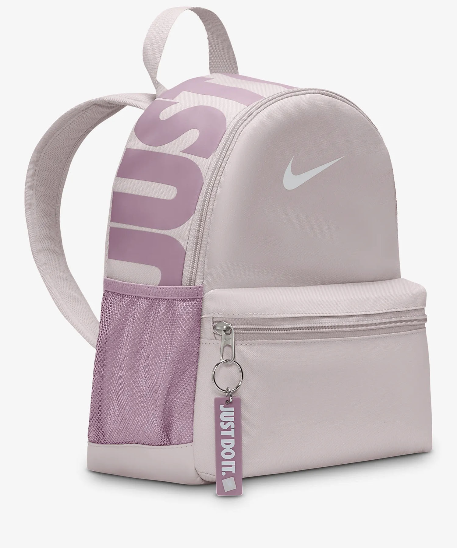 Nike backpack grey and pink shop