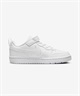 NIKE ナイキ スニーカー キッズ ジュニア 子供 ローカット ベルクロ コート ボロー LOW リクラフト DV5457-106(106-17.0cm)