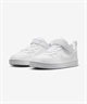 NIKE ナイキ スニーカー キッズ ジュニア 子供 ローカット ベルクロ コート ボロー LOW リクラフト DV5457-106(106-17.0cm)