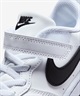 NIKE ナイキ スニーカー キッズ ジュニア 子供 ローカット ベルクロ コート ボロー LOW リクラフト DV5457-104(104-17.0cm)