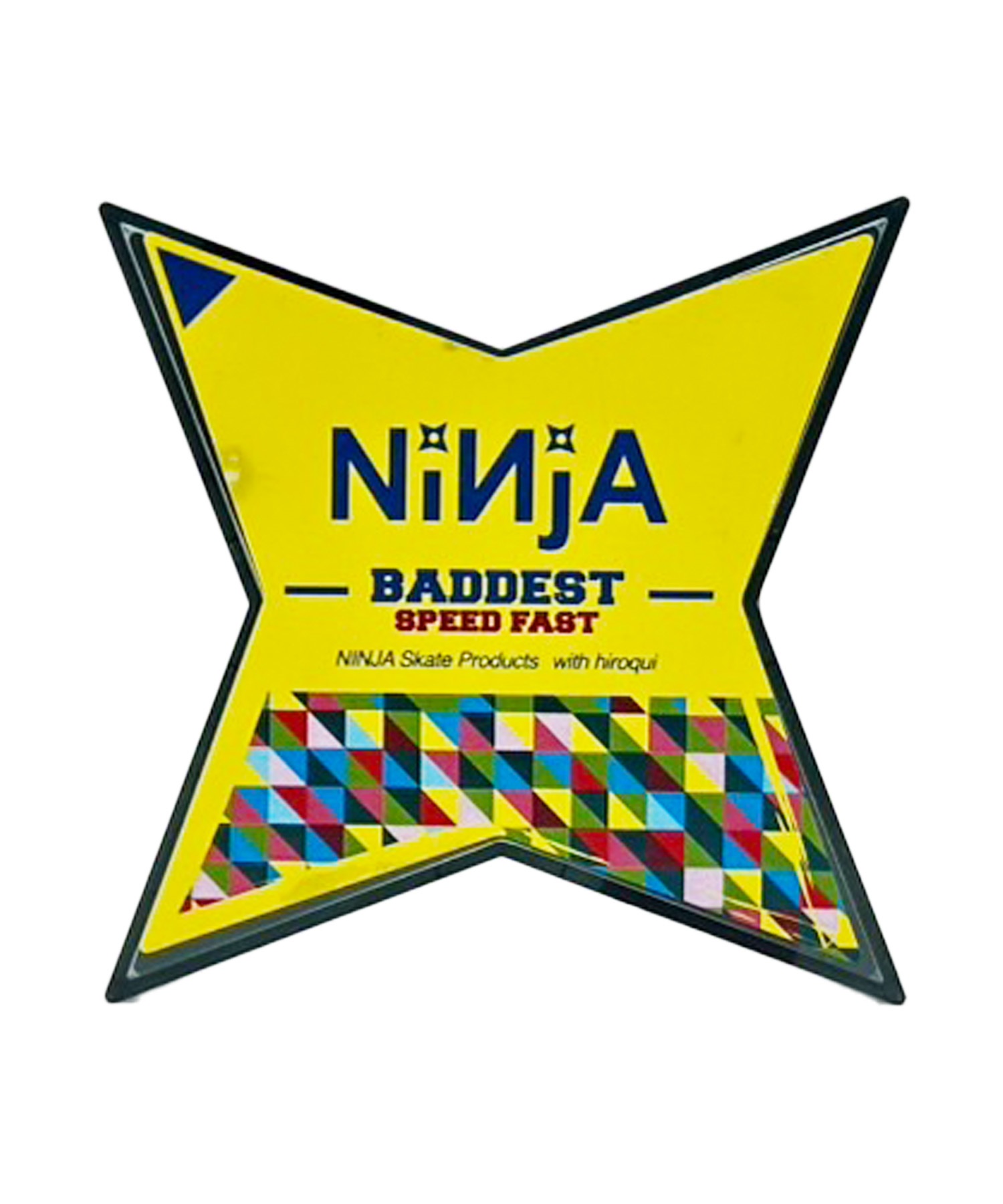 NINJA ニンジャ スケートボード パーツ ベアリング BADDEST FAST ムラサキスポーツ(YEL-ONE)