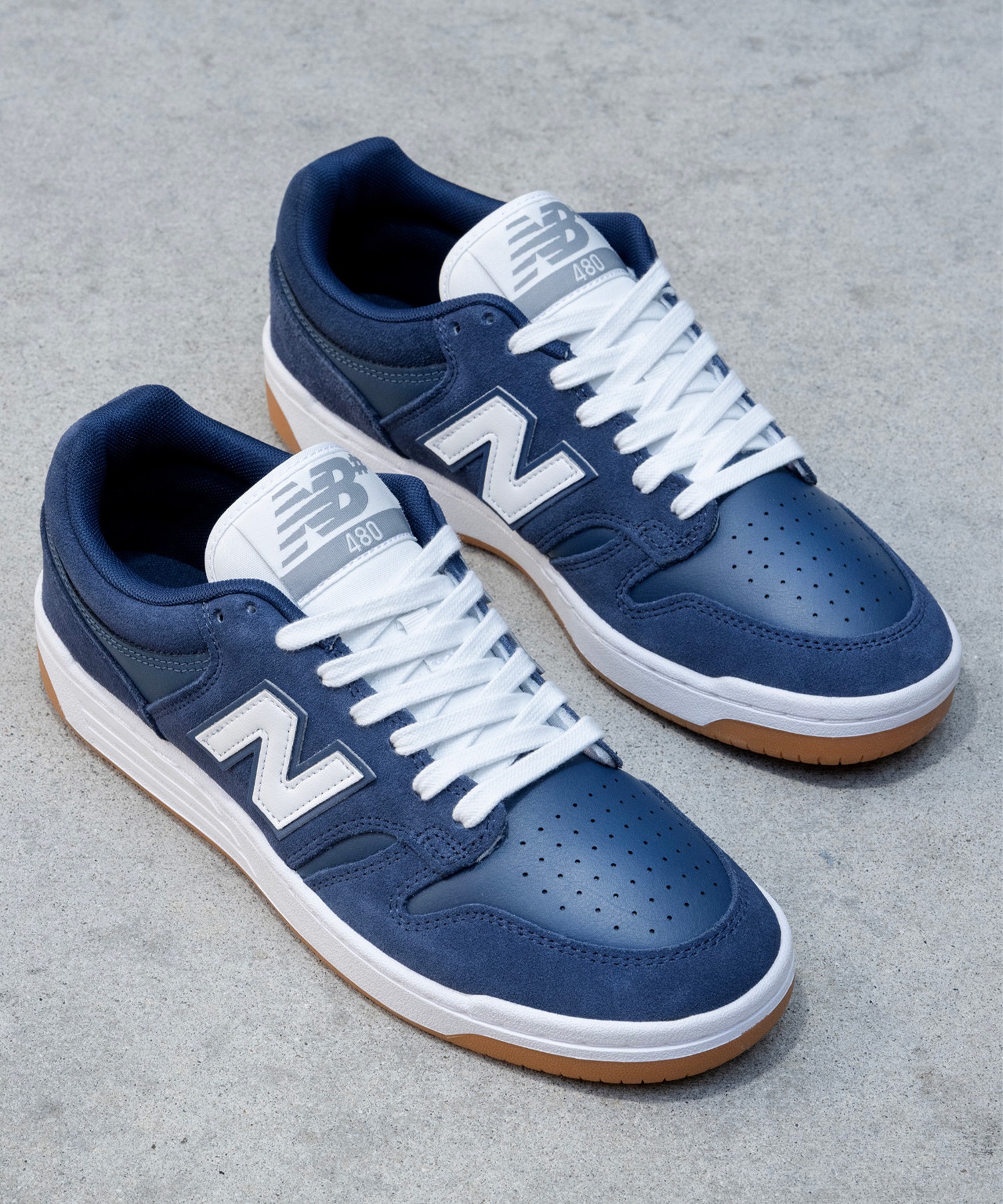 ニューバランス ヌメリック New Balance Numeric 417 - Franky Villani メンズ スニーカー Wheat/Navy New Balance Numeric ニューバランス ヌメリック スニーカー メンズ