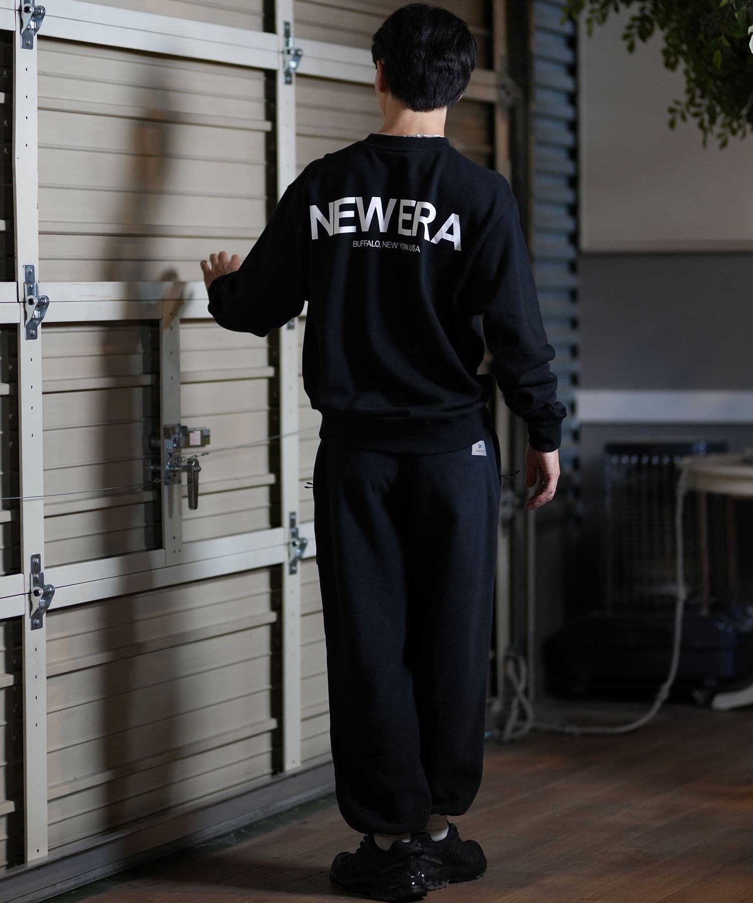 NEW ERA ニューエラ トレーナー メンズ スウェット ロゴ バック
