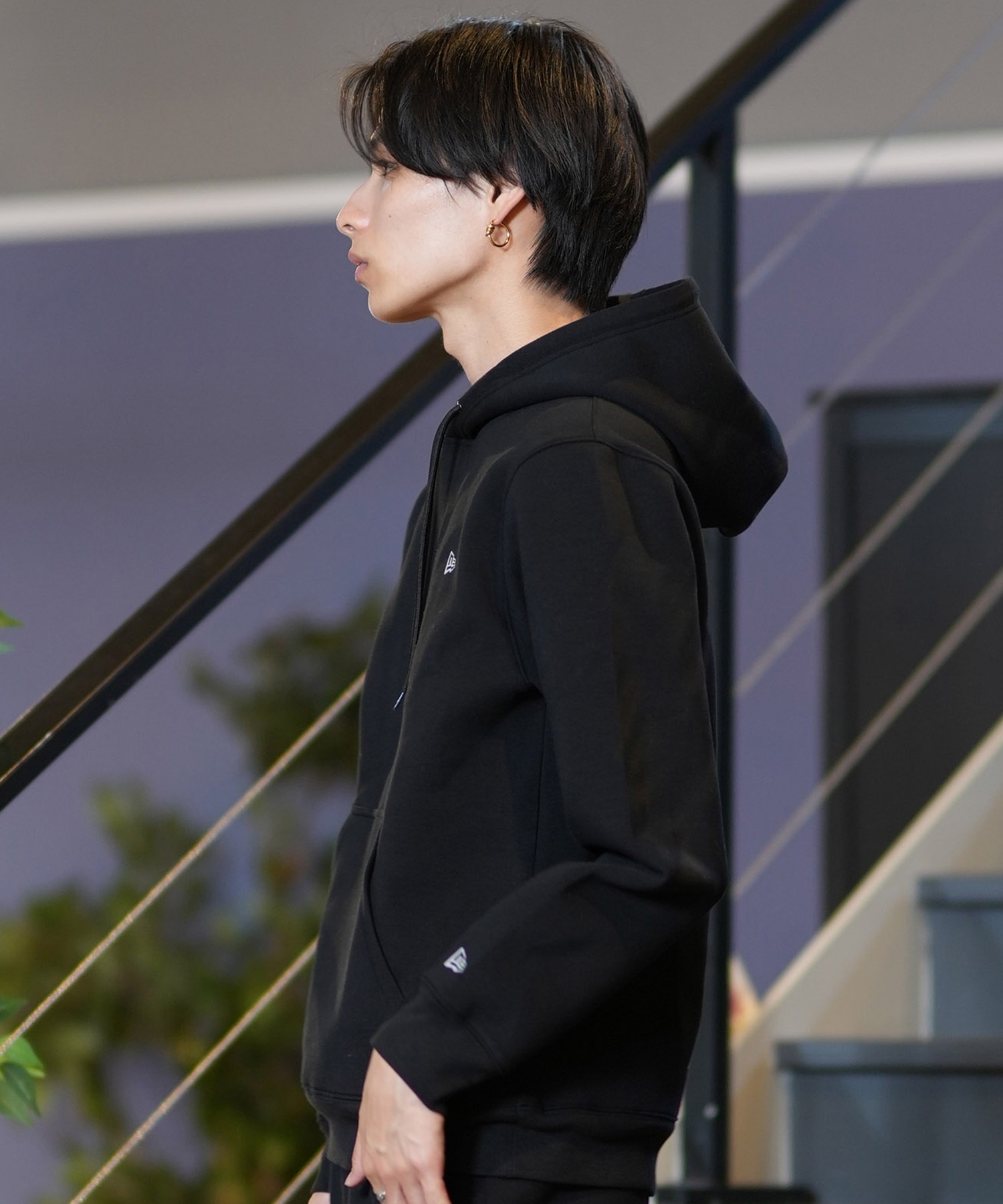 NEW ERA ニューエラ パーカー プルオーバー メンズ テック
