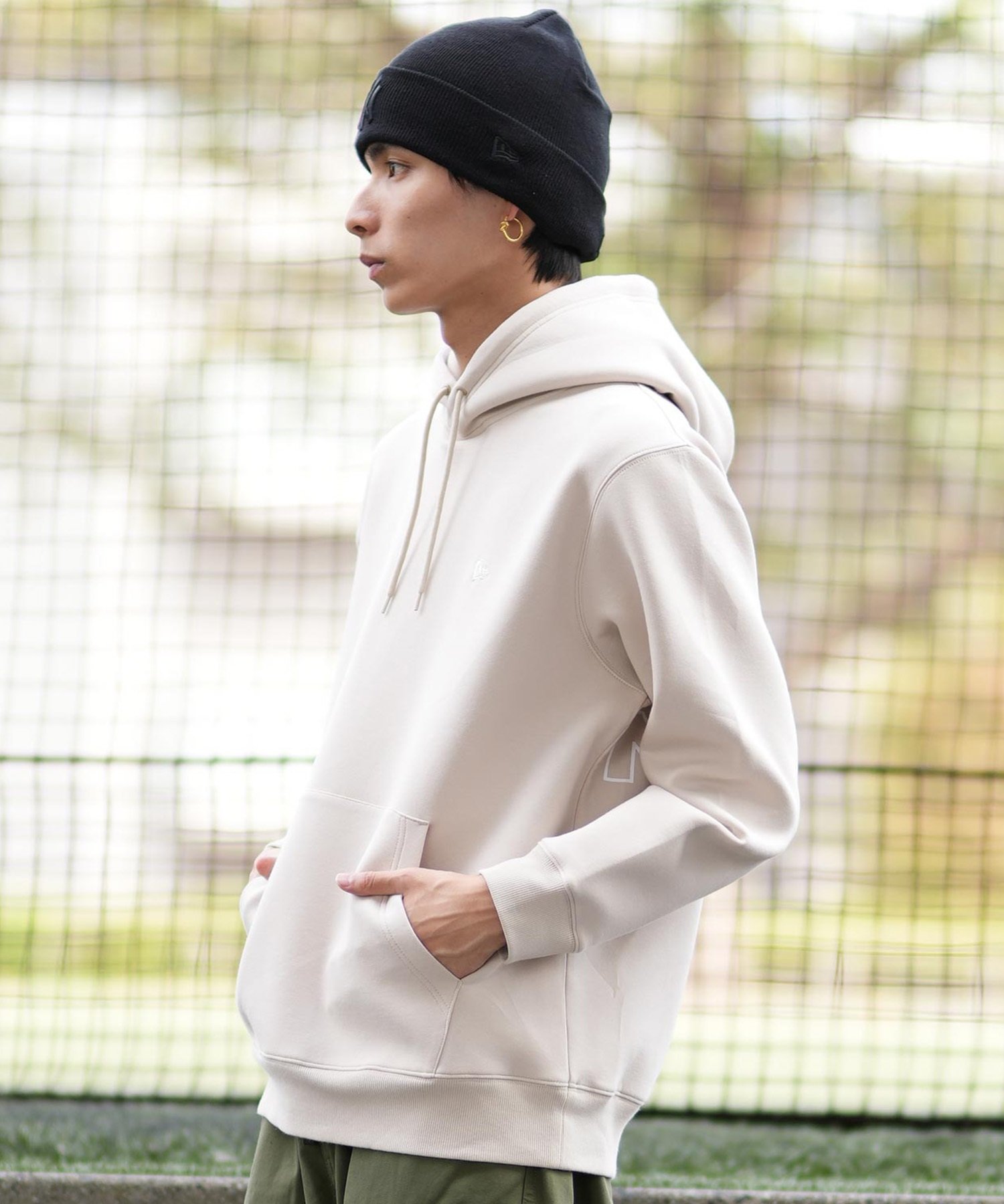 NEW ERA ニューエラ パーカー プルオーバー メンズ テック