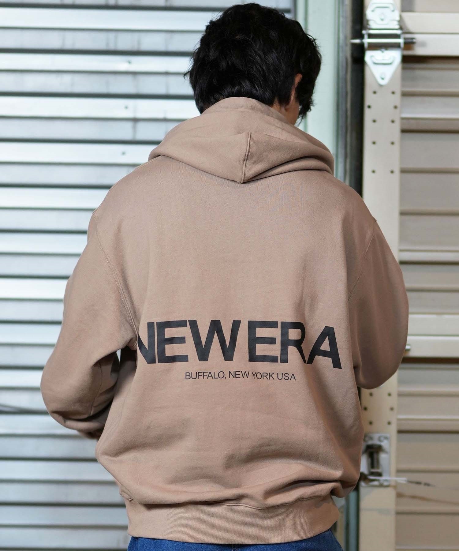 NEW ERA ニューエラ パーカー メンズ プルオーバー ロゴ バック
