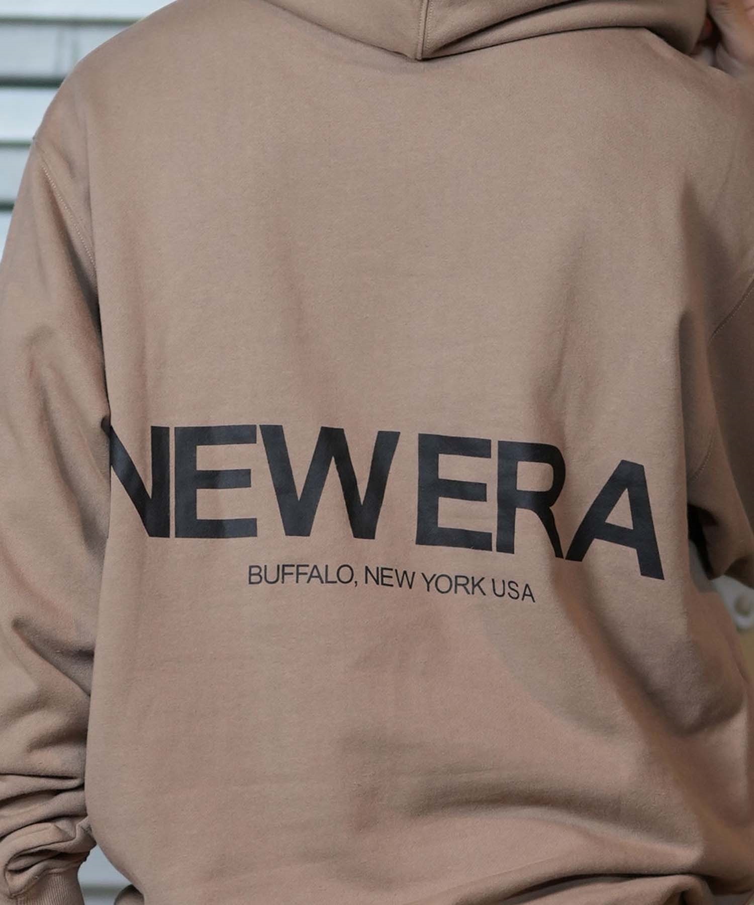 NEW ERA ニューエラ パーカー メンズ プルオーバー ロゴ バック