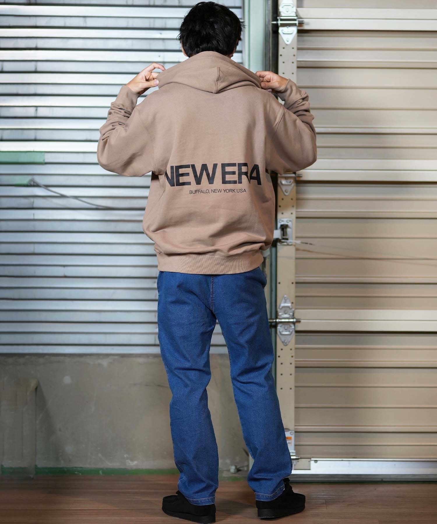 NEW ERA ニューエラ パーカー メンズ プルオーバー ロゴ バック