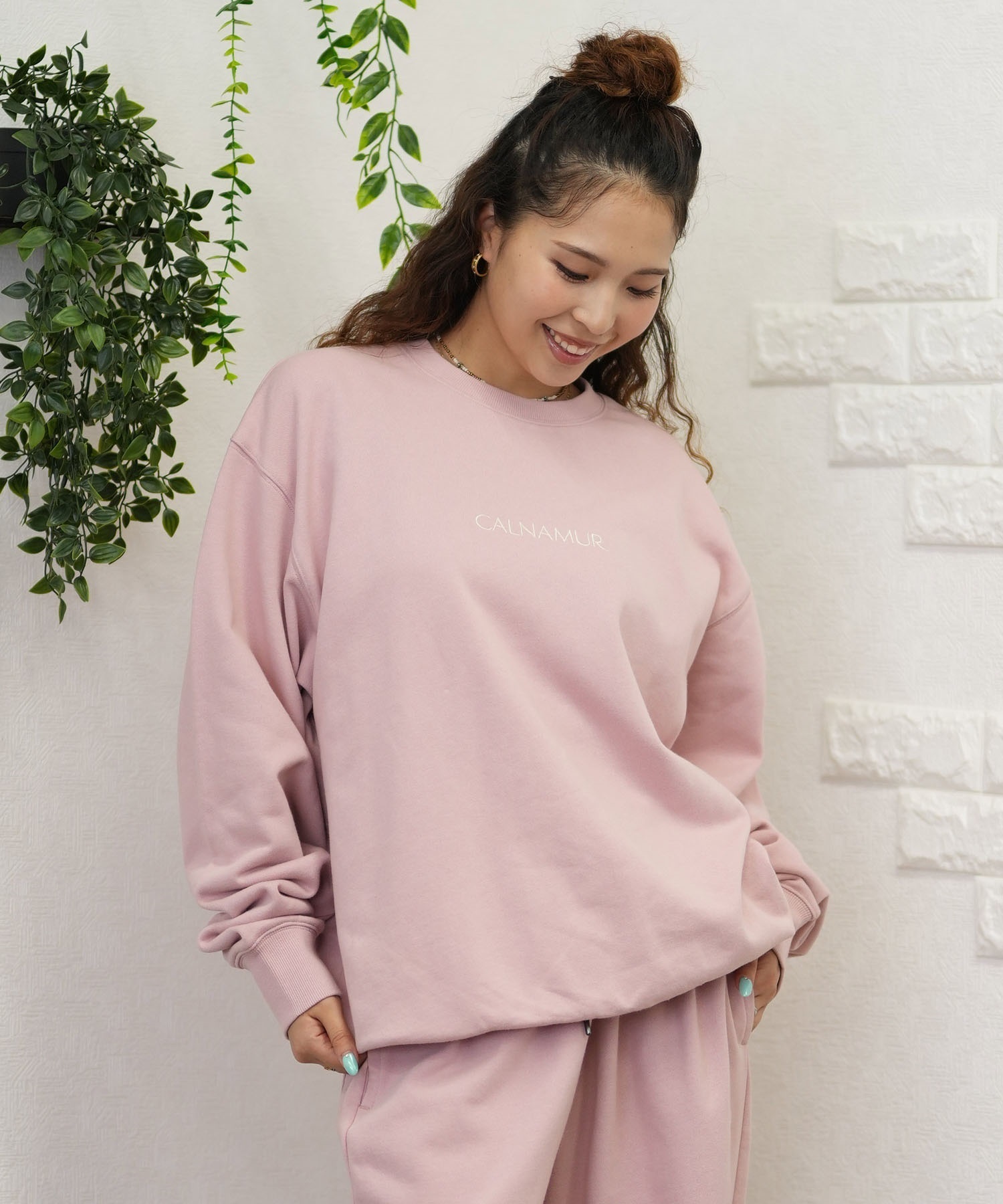 NEW ERA×CALNAMUR ニューエラ×カルナムール トレーナー レディース  