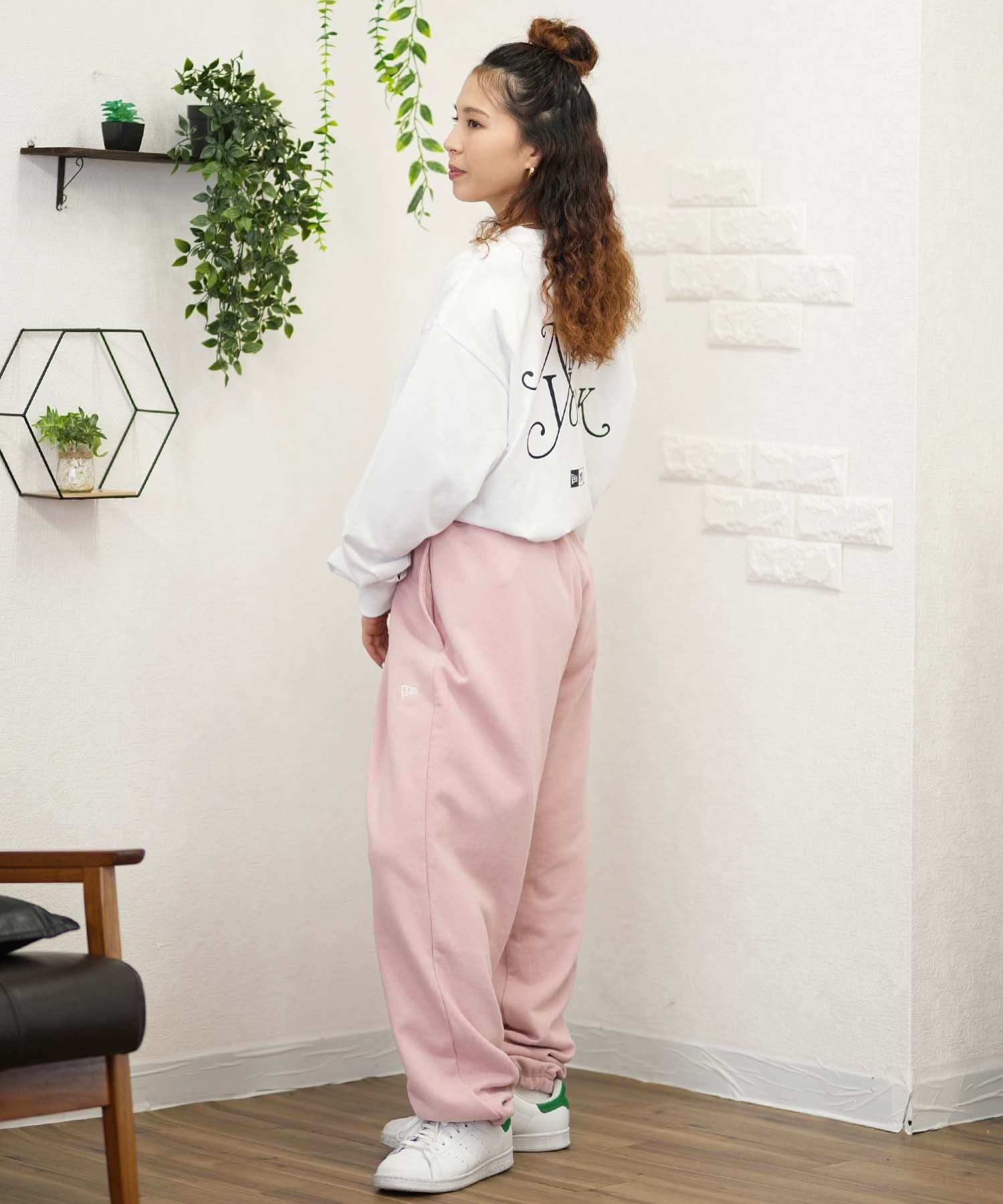 NEW ERA ニューエラ 長袖 Tシャツ レディース ロンT バック