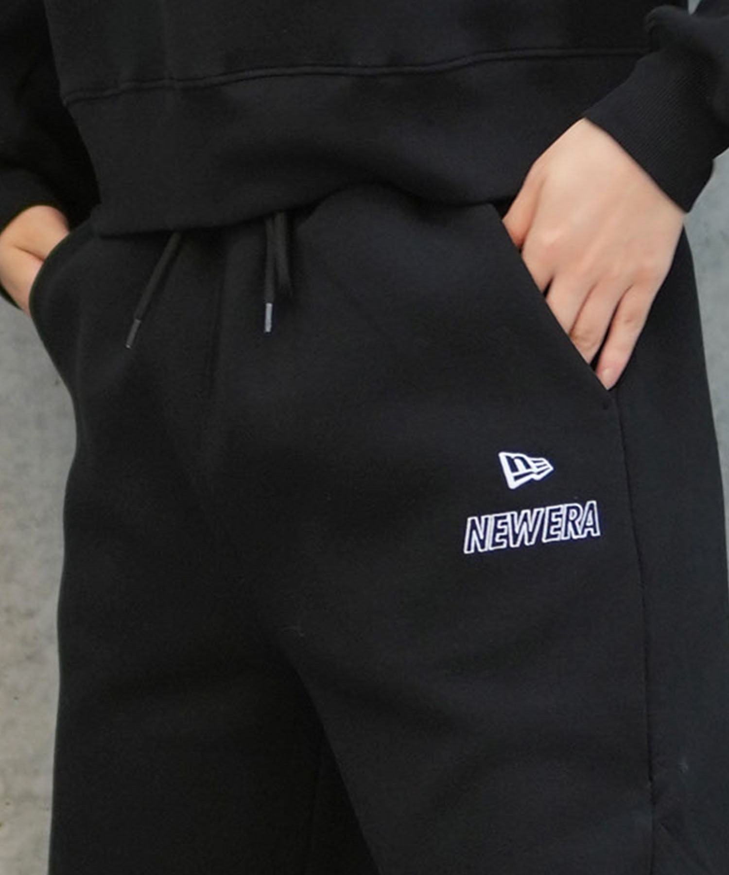 NEW ERA ニューエラ スウェットパンツ レディース ロングパンツ ルーズ