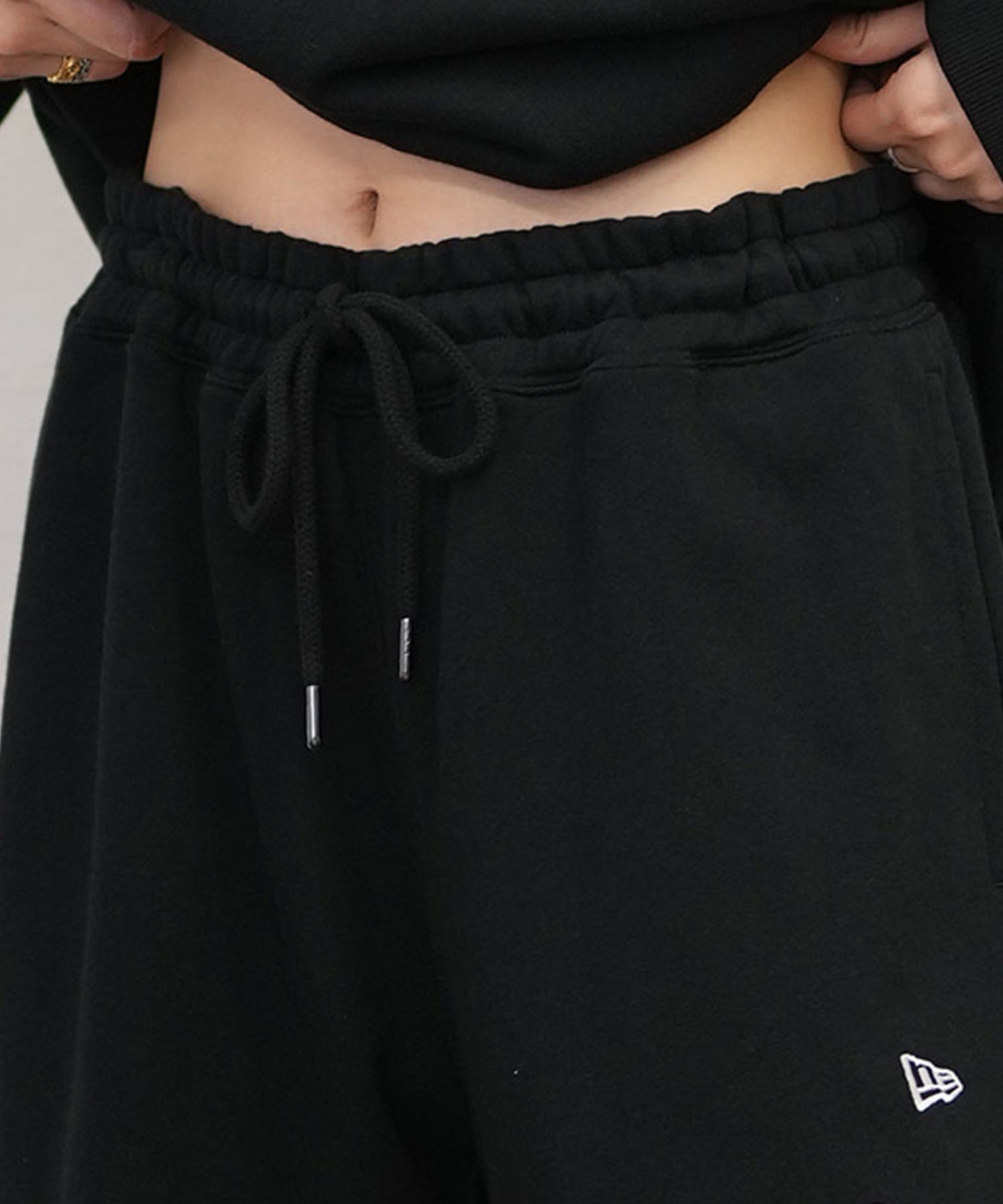 NEW ERA ニューエラ スウェットパンツ レディース 刺繍ロゴ ロング