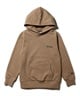 NEW ERA ニューエラ パーカー キッズ Youth 裏毛 スウェット プルオーバーフーディー The Origin ミルクティー セットアップ対応 14325127(BE-130cm)