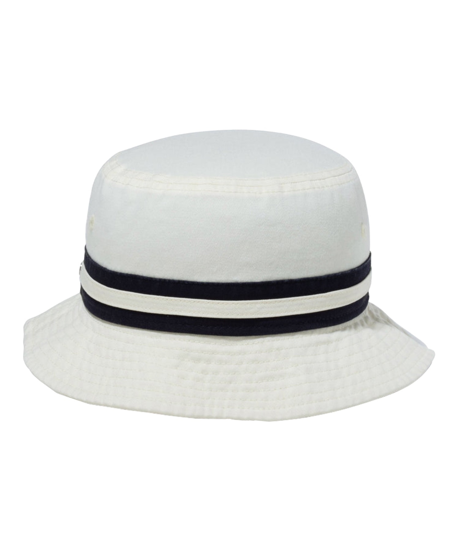 ANew バケットハット ホワイト/ネイビー UNISEX NEW ERA バケットハット ホワイト