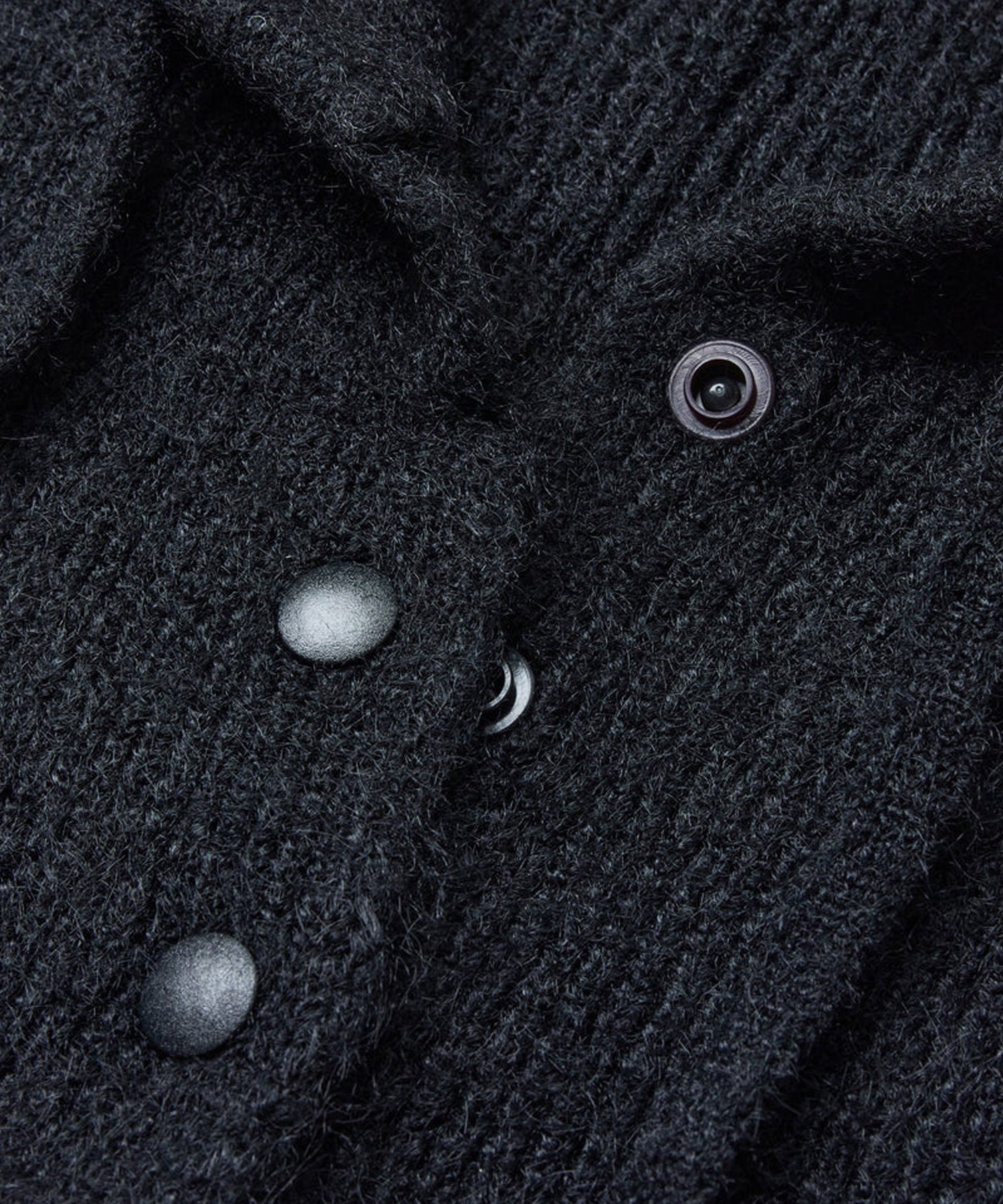 undercover NEWERA 黒 フリースフード UNDERCOVER | BIKER BLOUSON