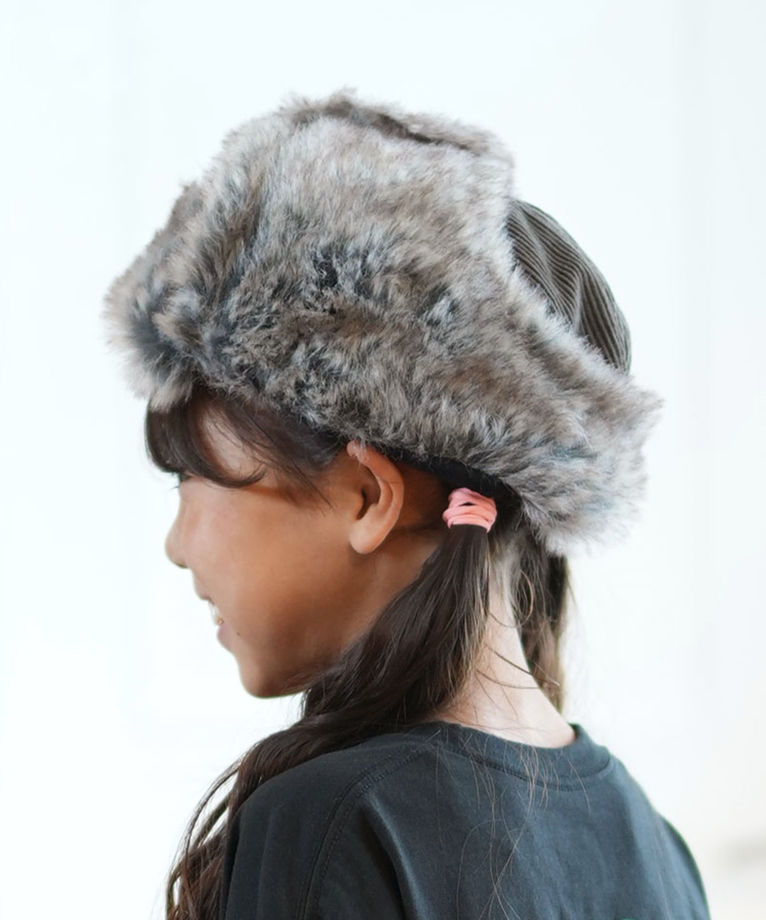 NEW ERA ニューエラ キャップ キッズ 帽子 トラッパー 8W コーデュロイ