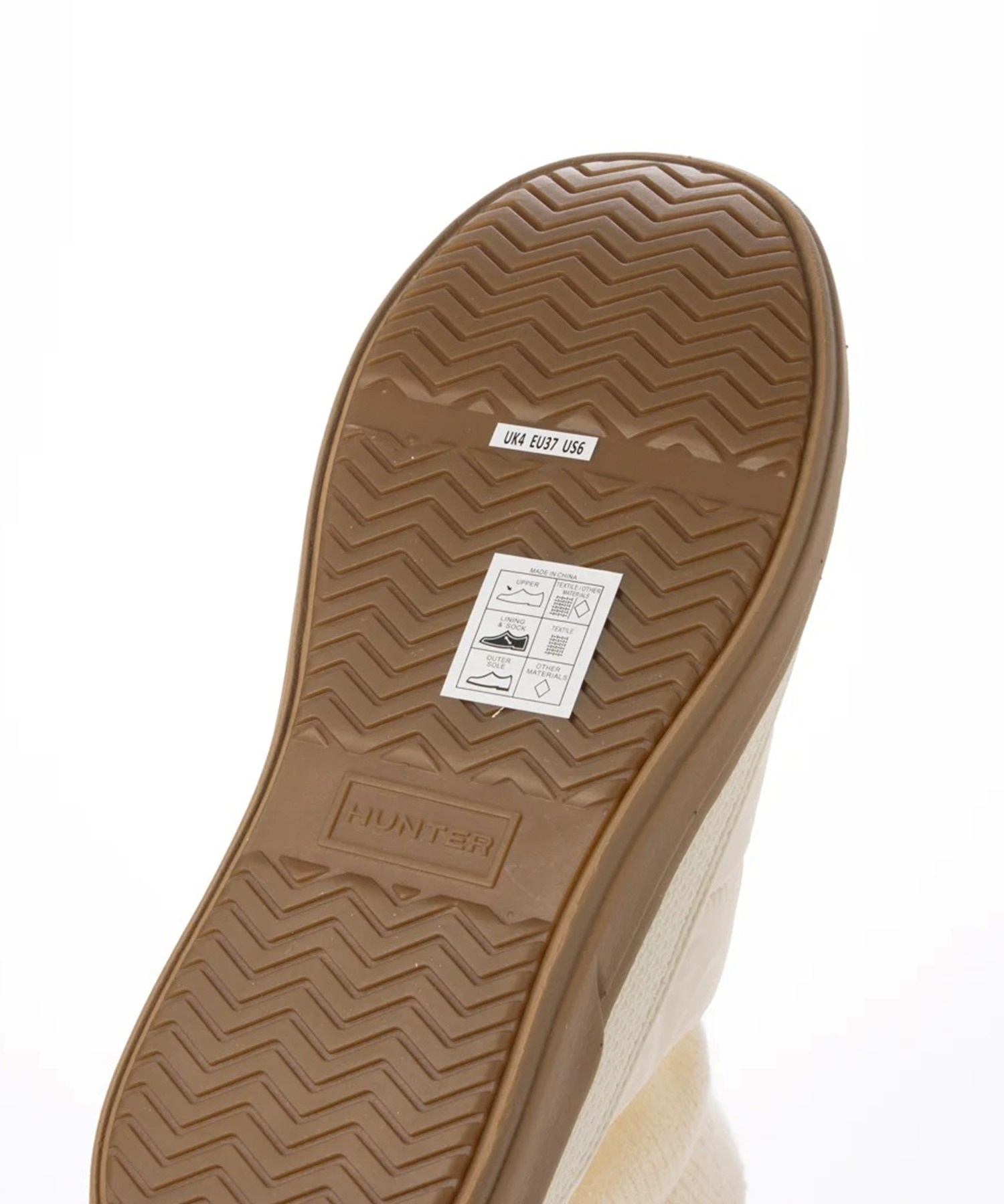 HUNTER ハンター スニーカー スリッポン ブーツ レディース IN OUT PUFFER KNIT BOOT WFS2265REN(BLK-23.0cm)