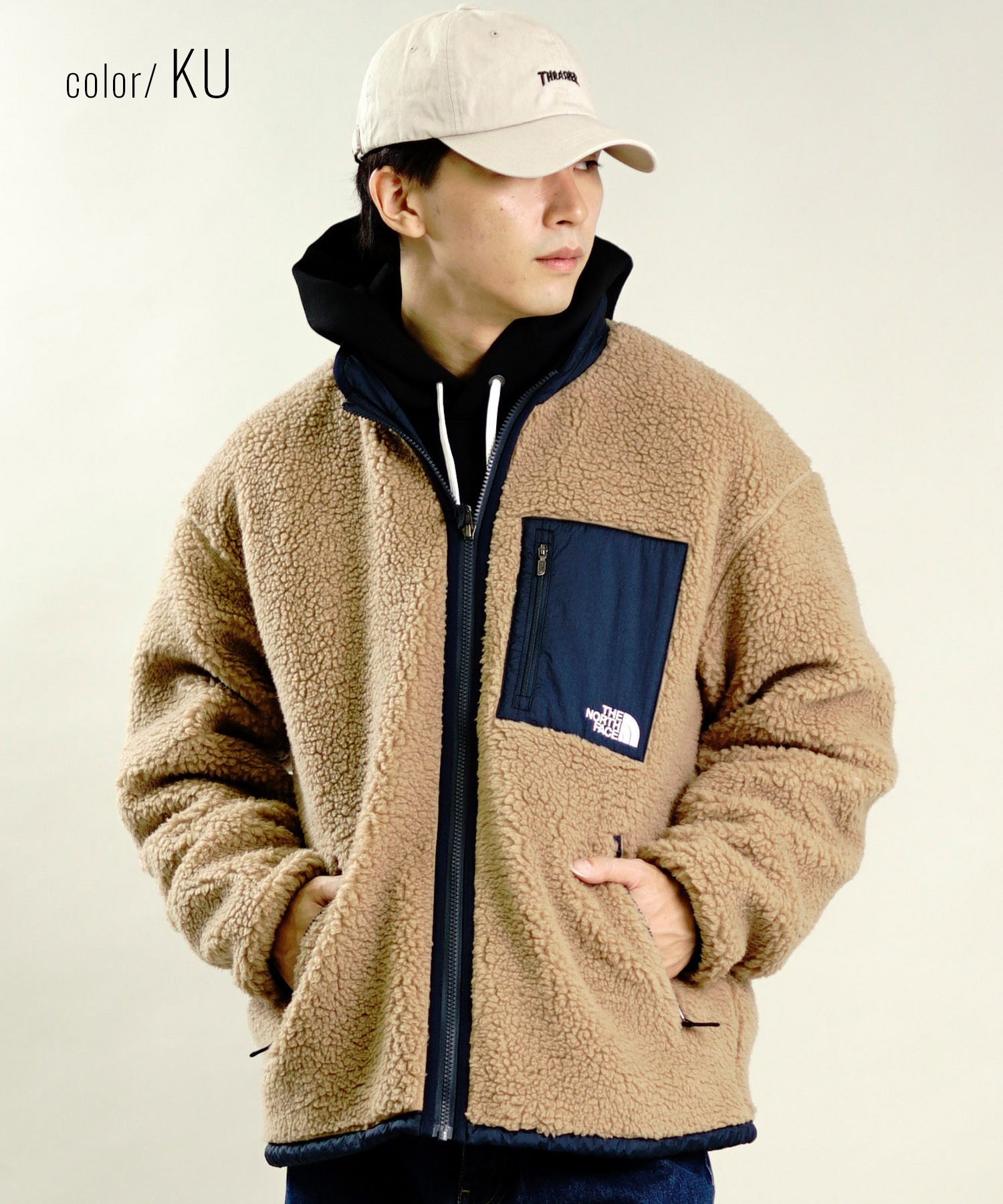 THE NORTH FACE ザ・ノース・フェイス アウター メンズ ボアジャケット リバーシブルエクストリームパイルジャケット NP72333(MK-S)