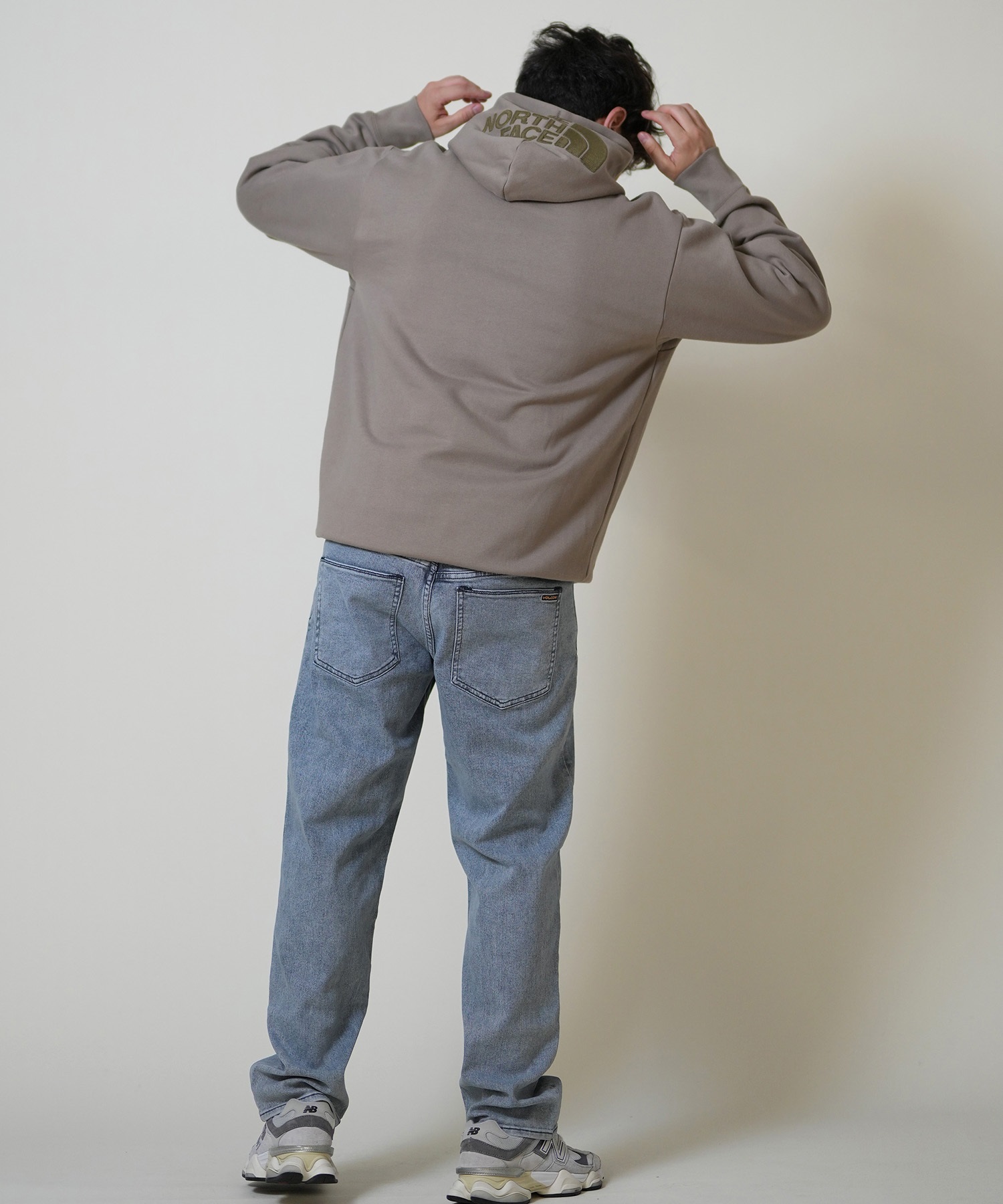 THE NORTH FACE ザ・ノース・フェイス ジップアップ パーカー スウェット メンズ シンプル ロゴ REARVIEW FULL ZIP HOODIE NT1244(WW-XS)