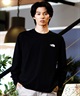 THE NORTH FACE ザ・ノース・フェイス 長袖 Tシャツ メンズ ロンT バックプリント ロングスリーブバックスクエアロゴティー NT82333(W2-S)