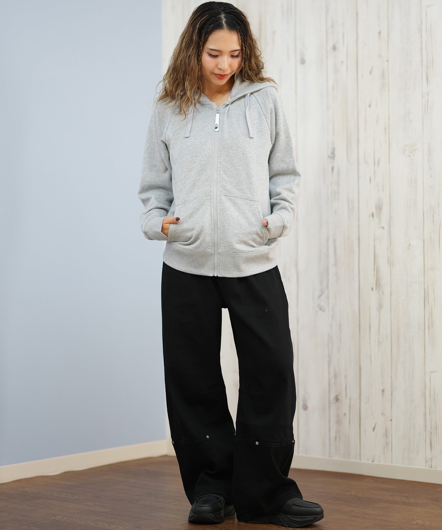 THE NORTH FACE ザ・ノース・フェイス ジップアップ パーカー レディース REARVIEW FULZIP HD NTW12442(KK-M)