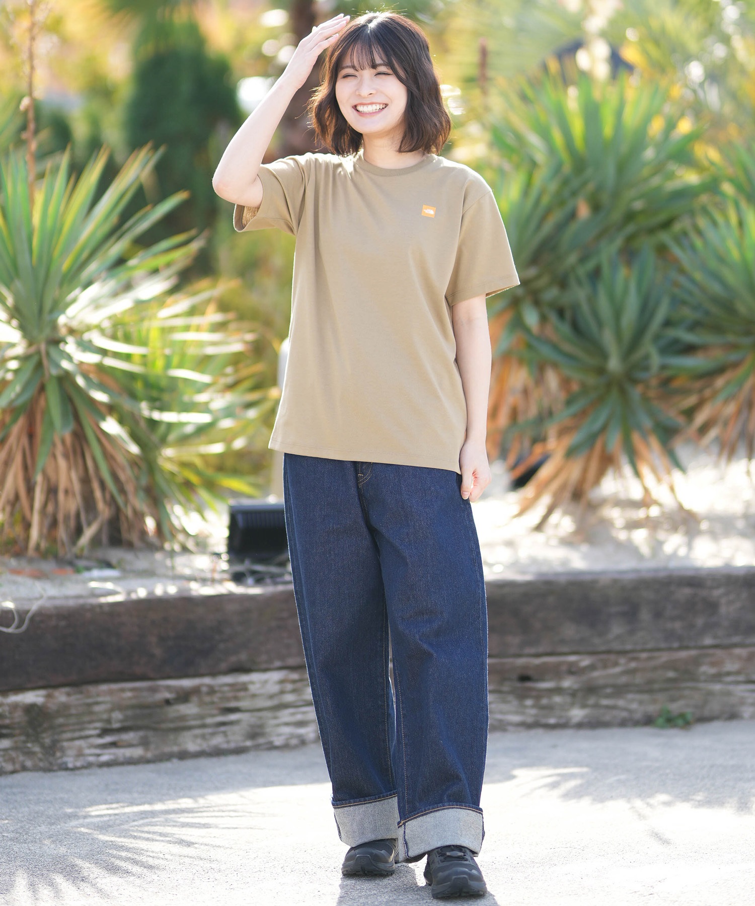 ザノースフェイス レディース 半袖Tシャツ ショートパンツ キャップセット THE NORTH FACE ザ・ノース・フェイス 半袖 Tシャツ レディース